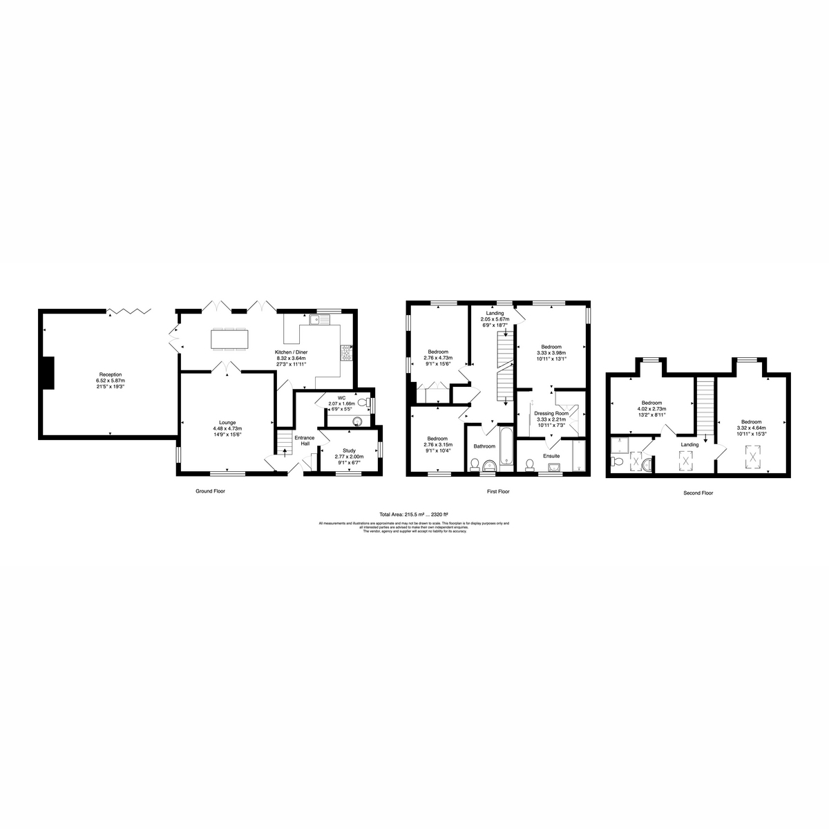 1, Centurion Drive, Kirby Muxloe floorplan