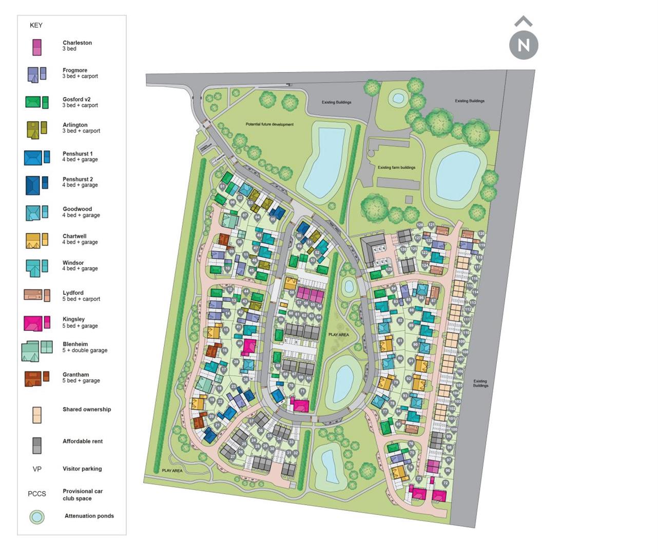 The Arlington, Plot 3, Newington Green Development, Sittingbourne floorplan