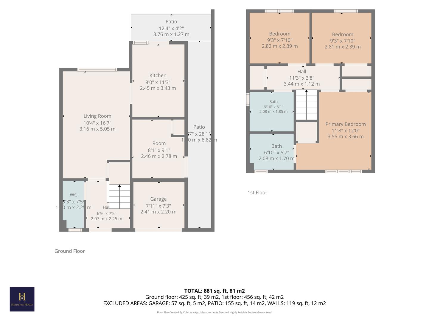 2, Renton Drive, Bathgate floorplan