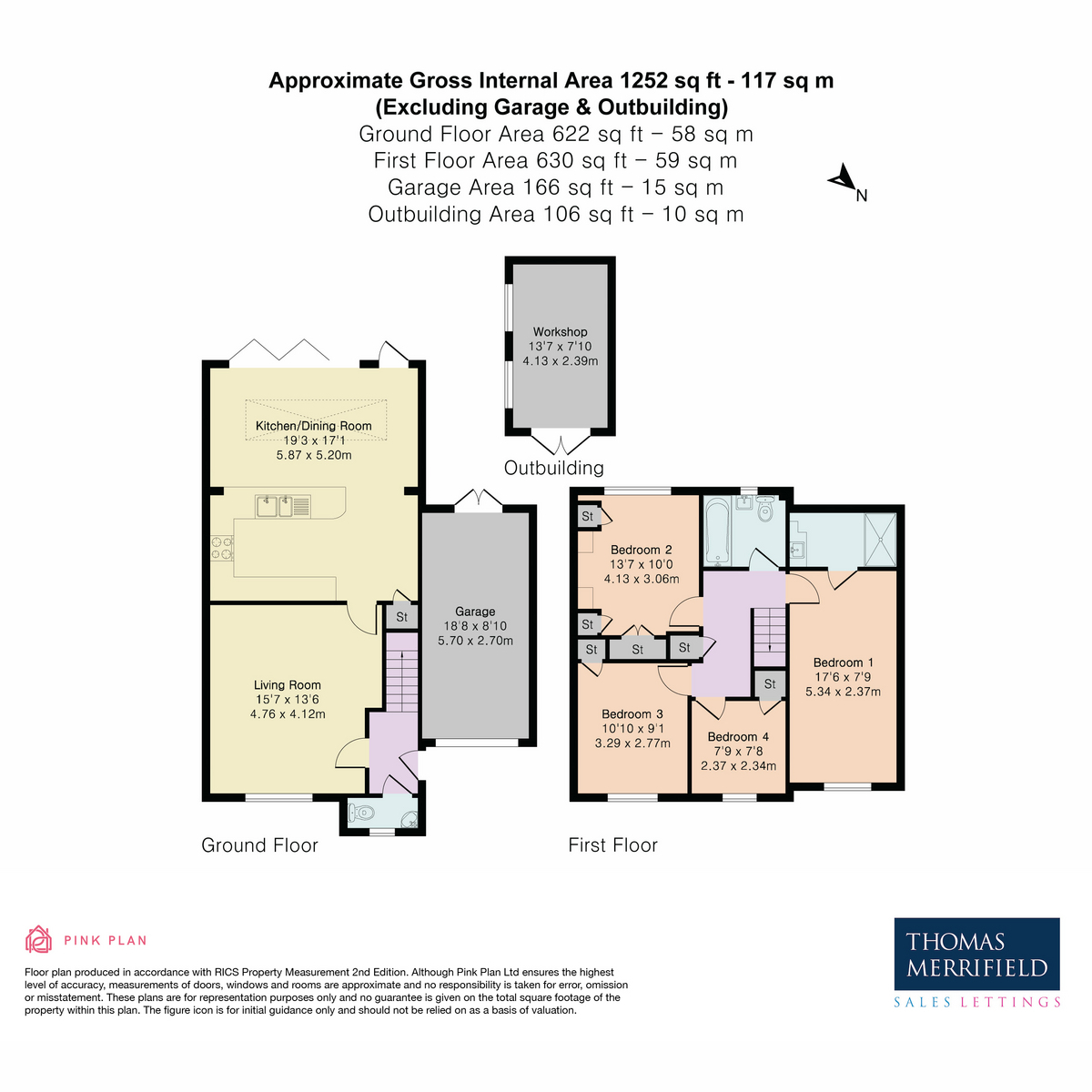 25, French Laurence Way, Chalgrove floorplan