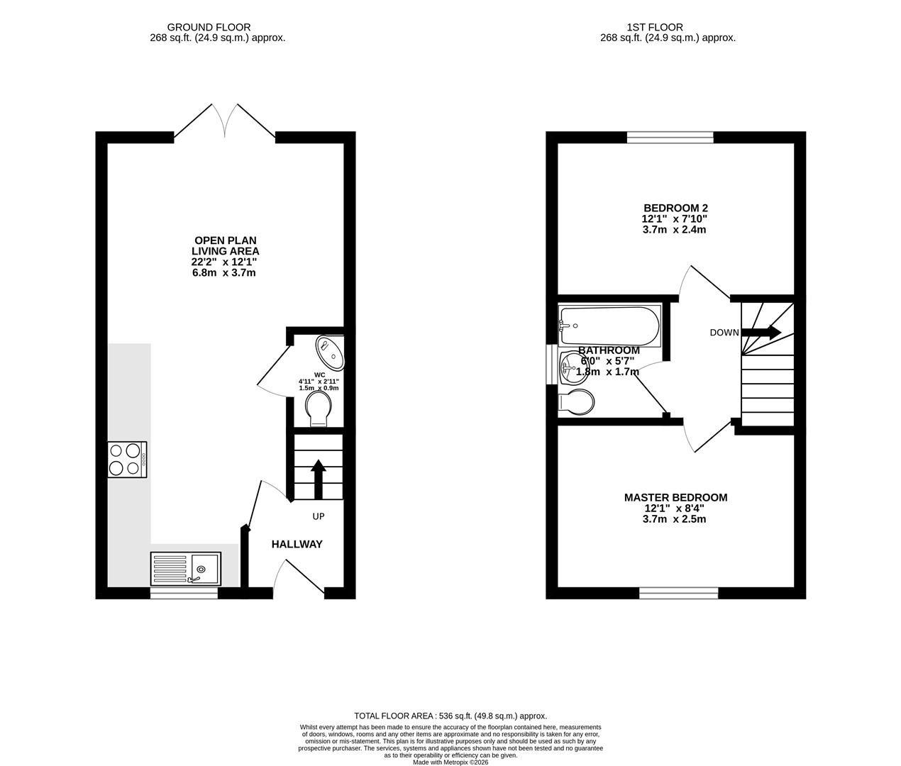 30, Rosebay Drive, Weymouth floorplan