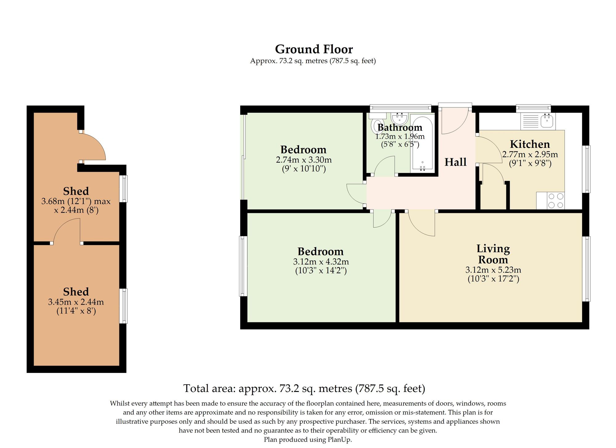 2 Patricia Close, Lowestoft floorplan