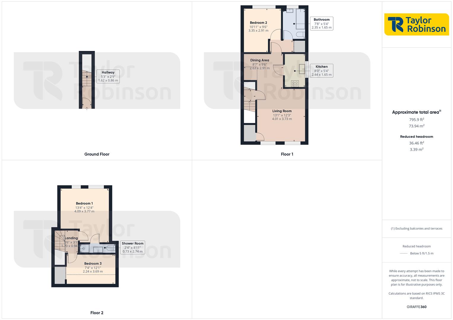 21, St. Andrews Road, Crawley floorplan