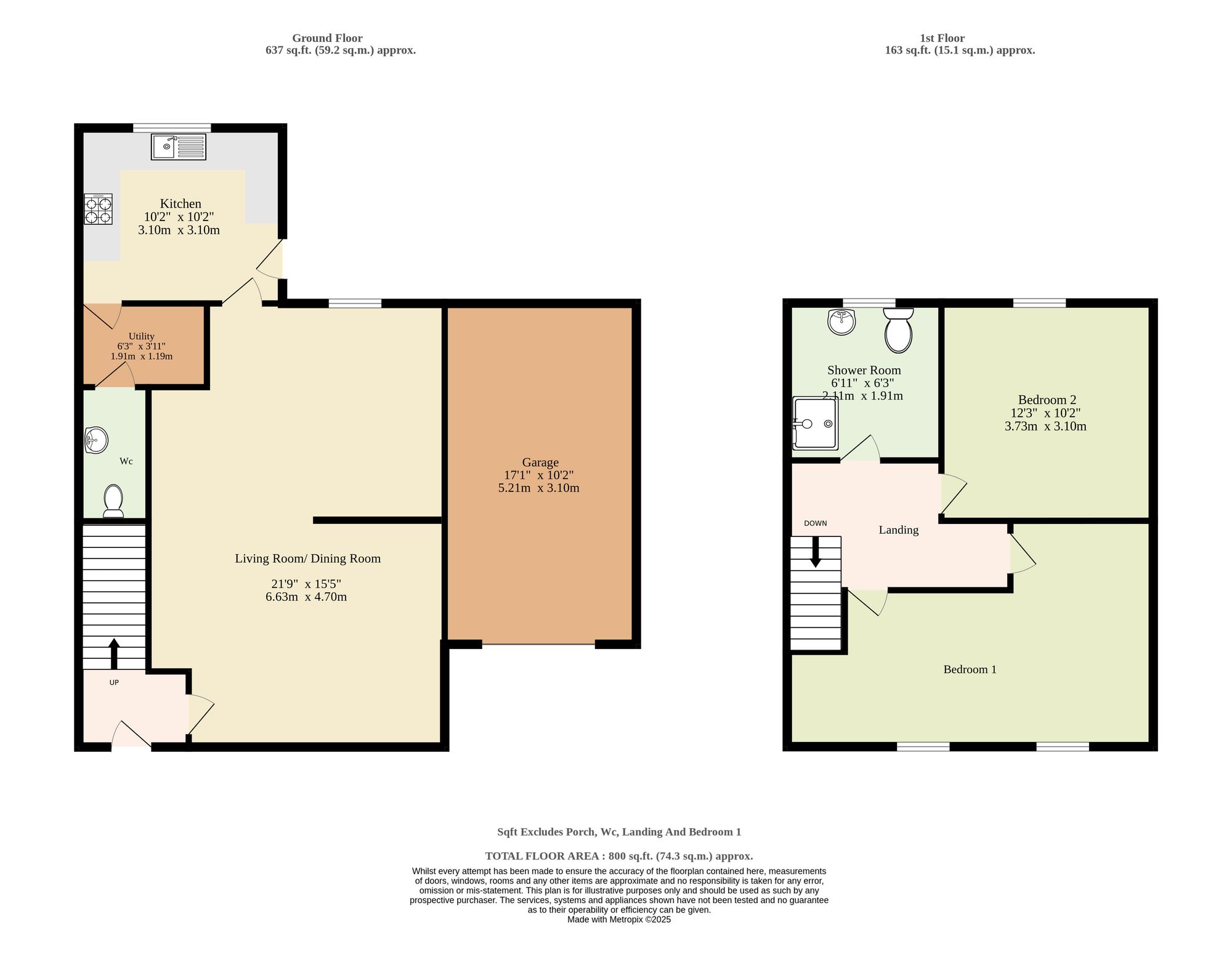4 Groomesmere Court Market Street, Norwich floorplan