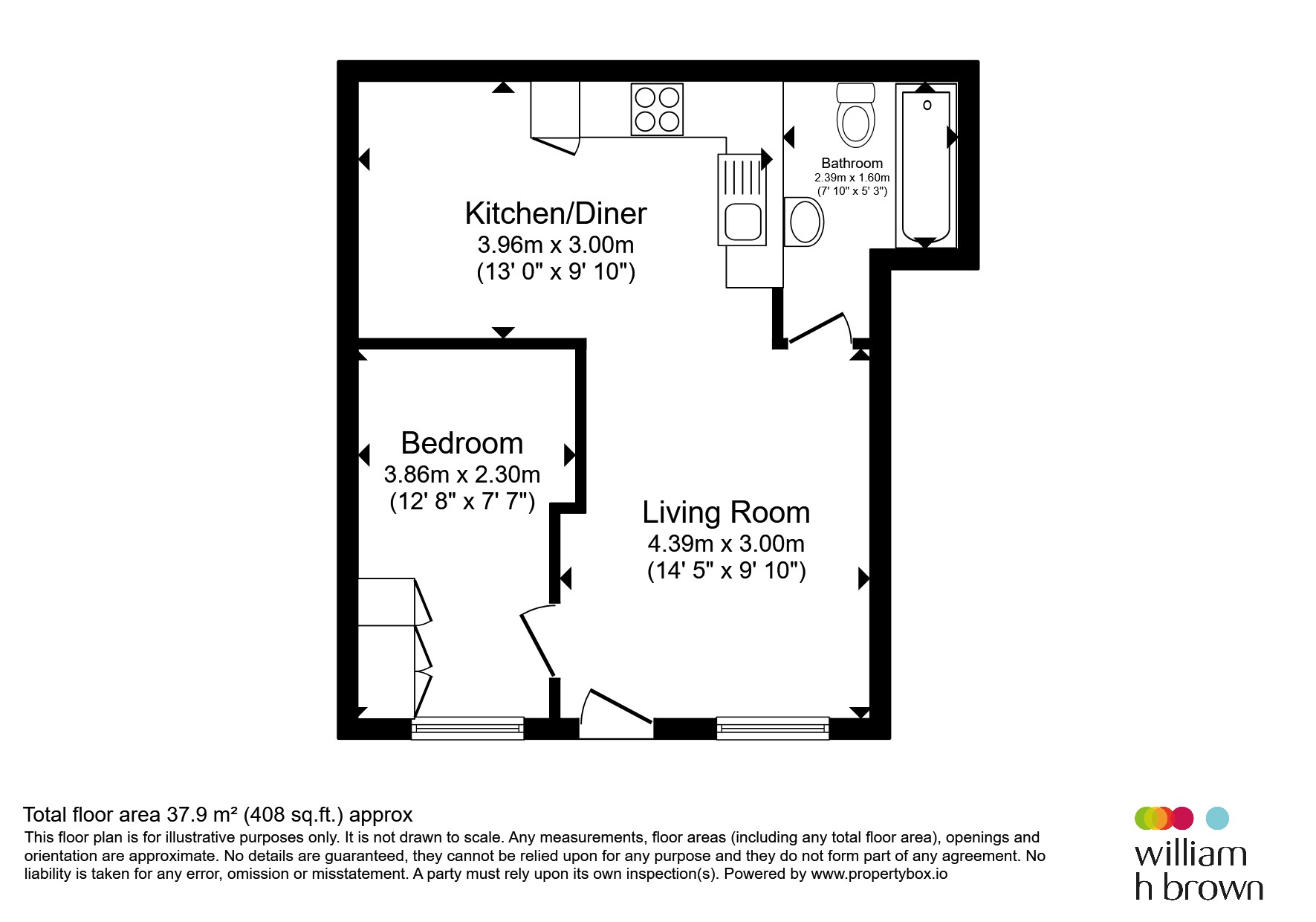 16 Timber Yard, Station Approach, BRAINTREE floorplan