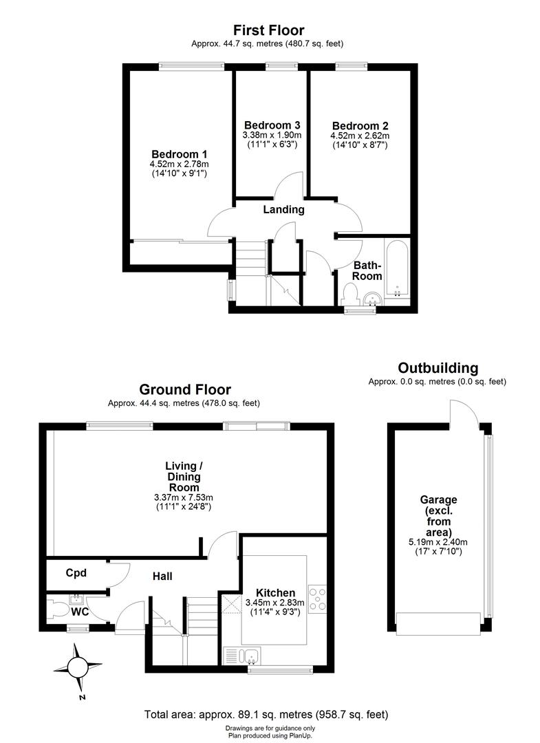 11, Highdene Road, Cambridge floorplan