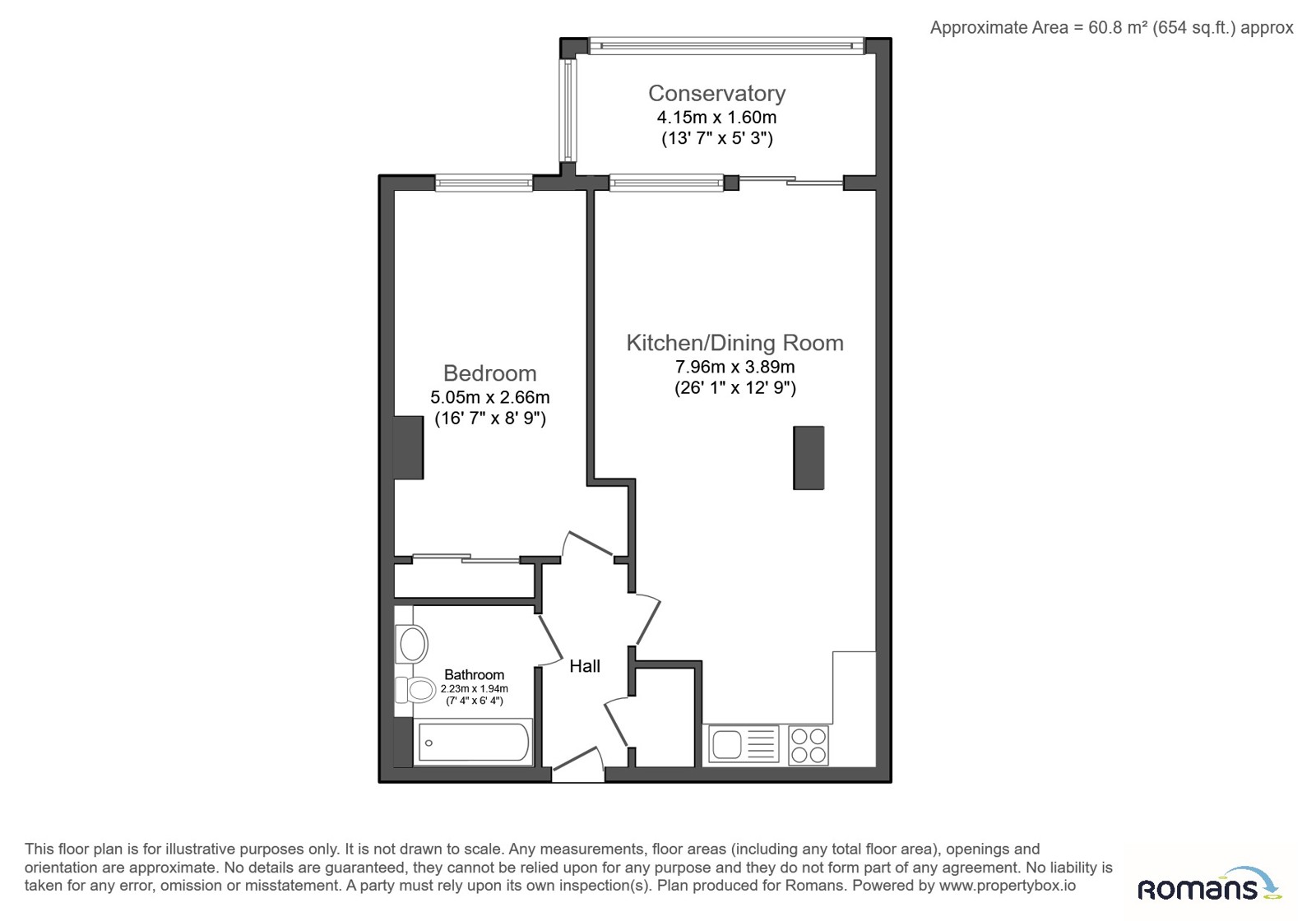 20, Grandview, Farnborough floorplan