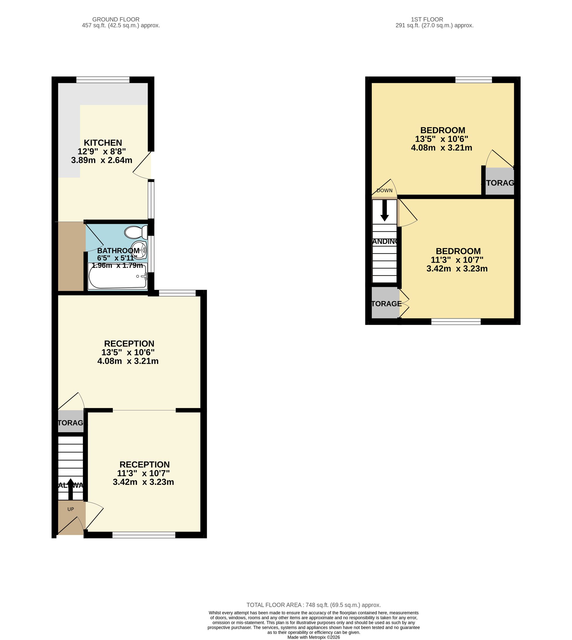 33 King Street, Tredegar floorplan