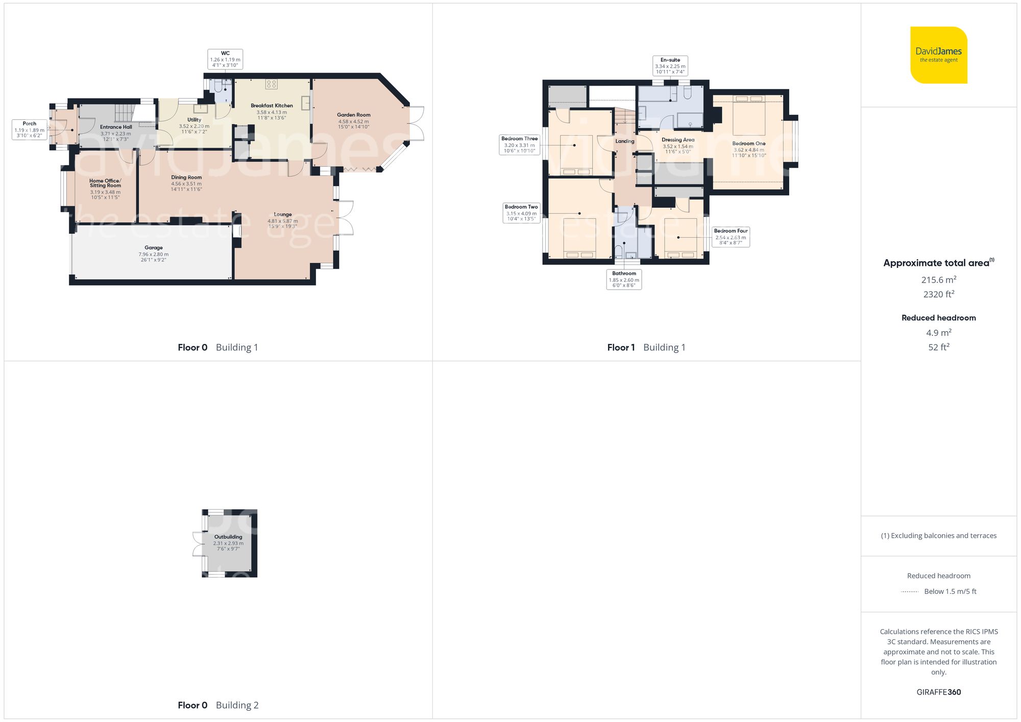 39 Georges Lane, Nottingham floorplan