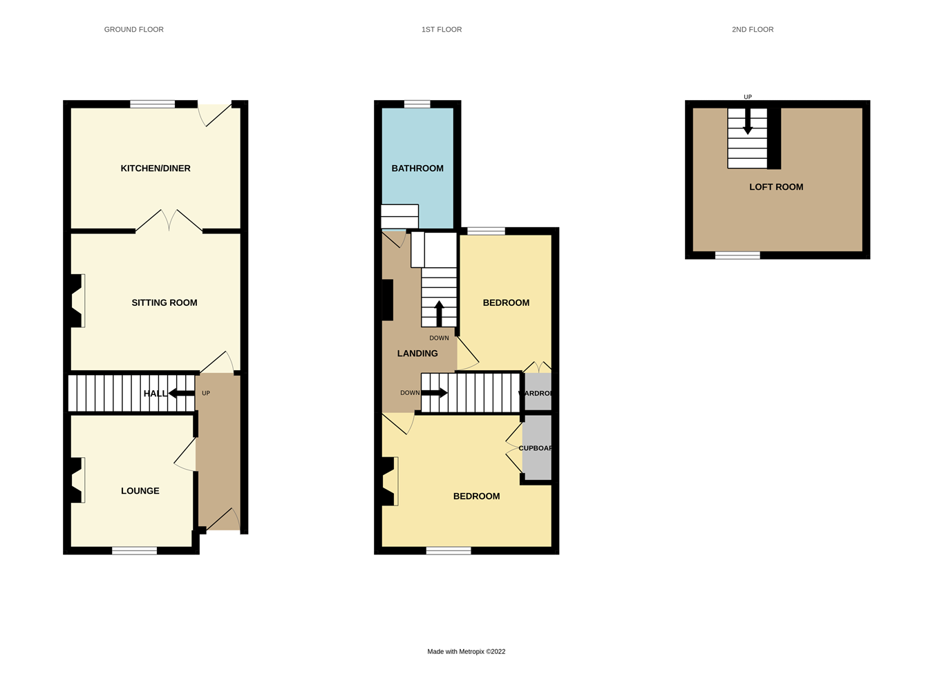 Richmond Street, Barnstaple EX32, 2 bedroom terraced house for sale