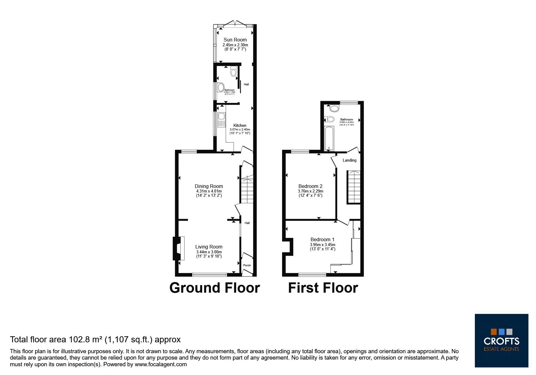 35, Elliston Street, Cleethorpes floorplan