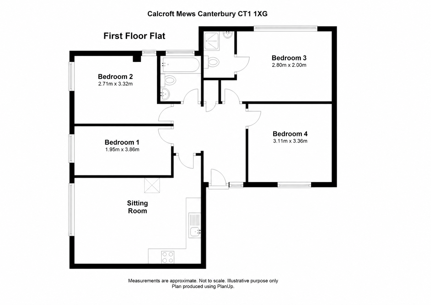 8CM, Calcraft Mews, Canterbury, Canterbury floorplan