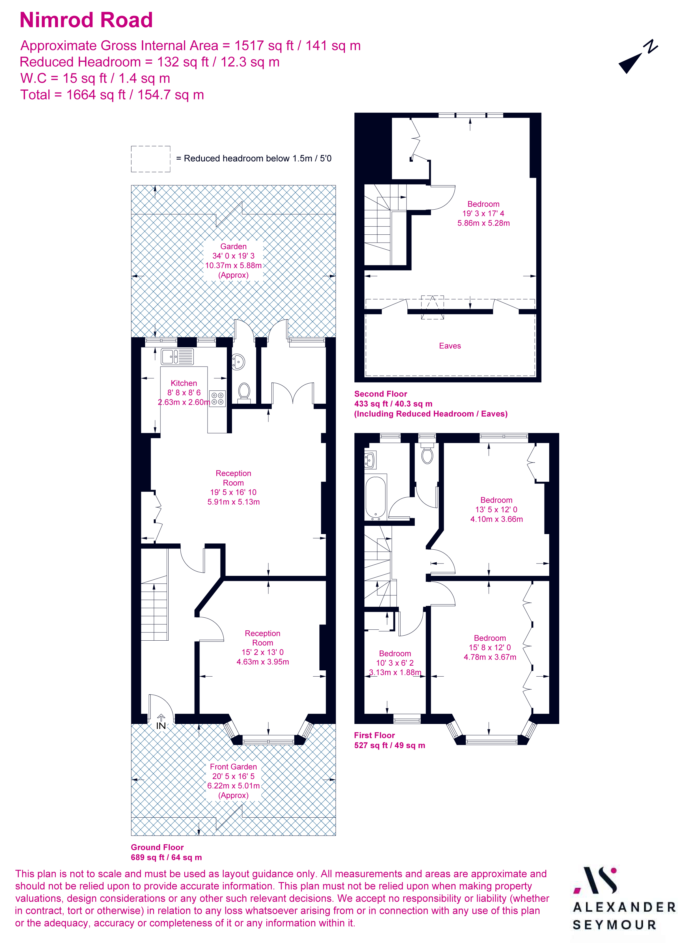 Nimrod Road, Furzedown, SW16 floorplan