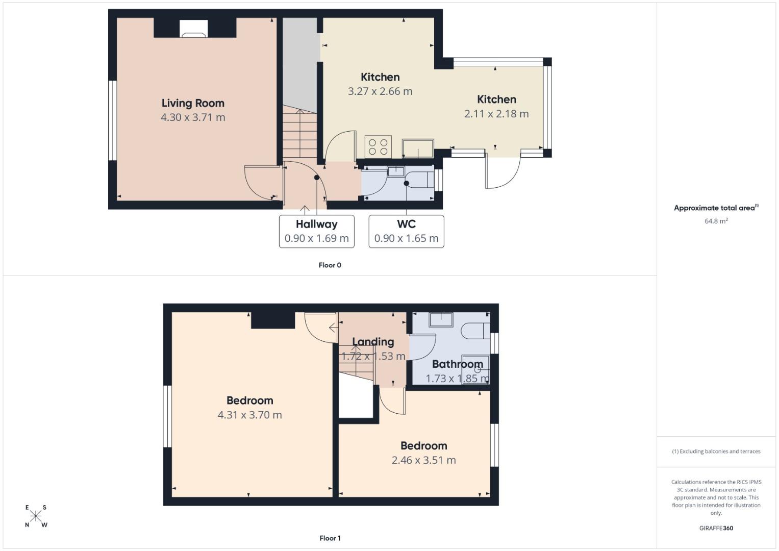 12, Hazelmere Avenue, Bingley floorplan