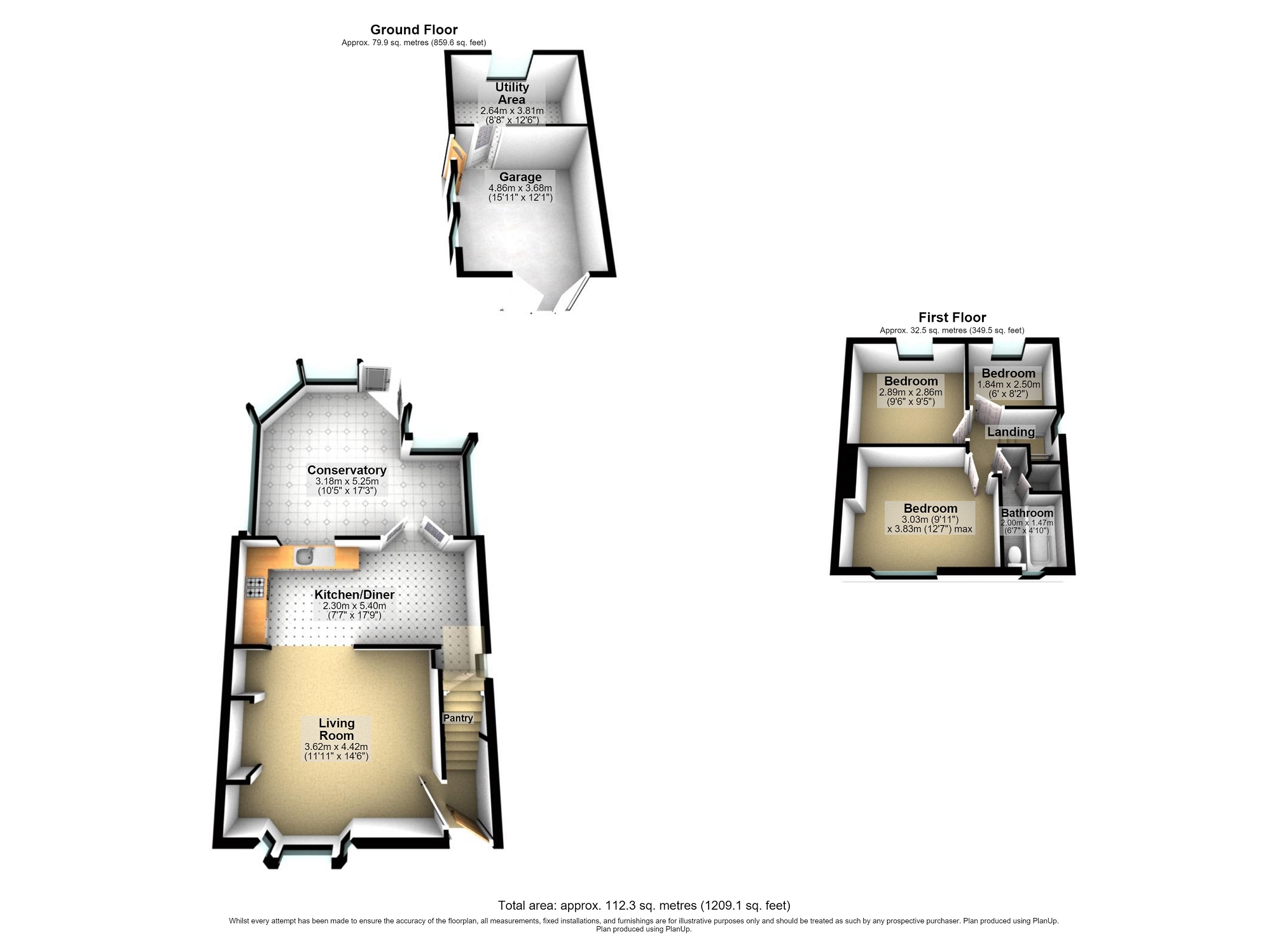 46, Wessington Lane, Alfreton floorplan