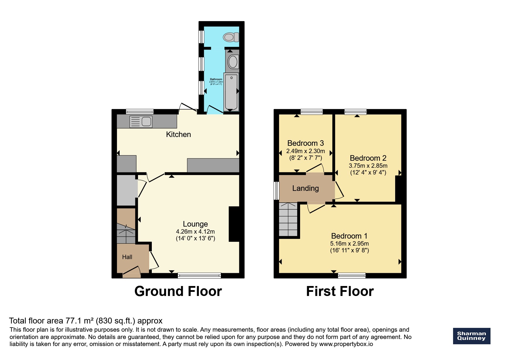 124, Fengate, PETERBOROUGH floorplan