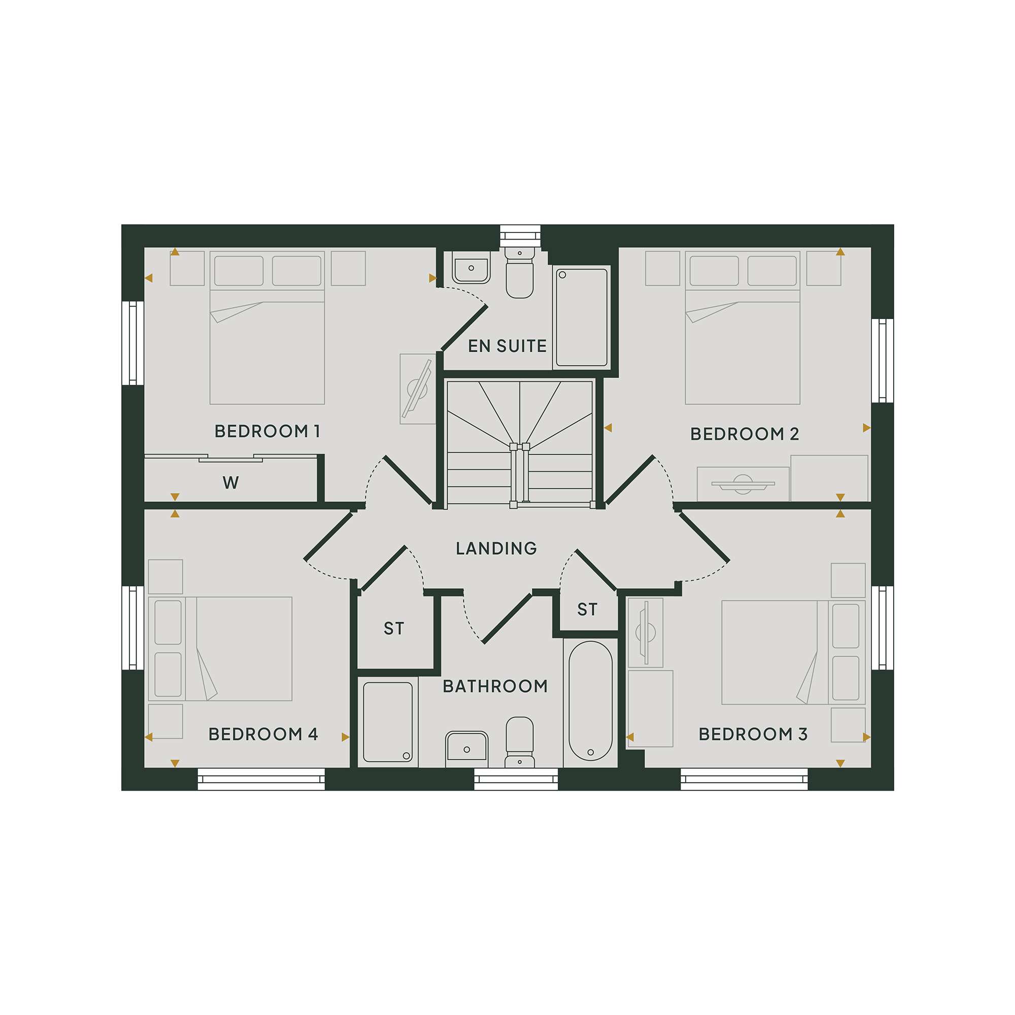 268, Agusta Avenue floorplan