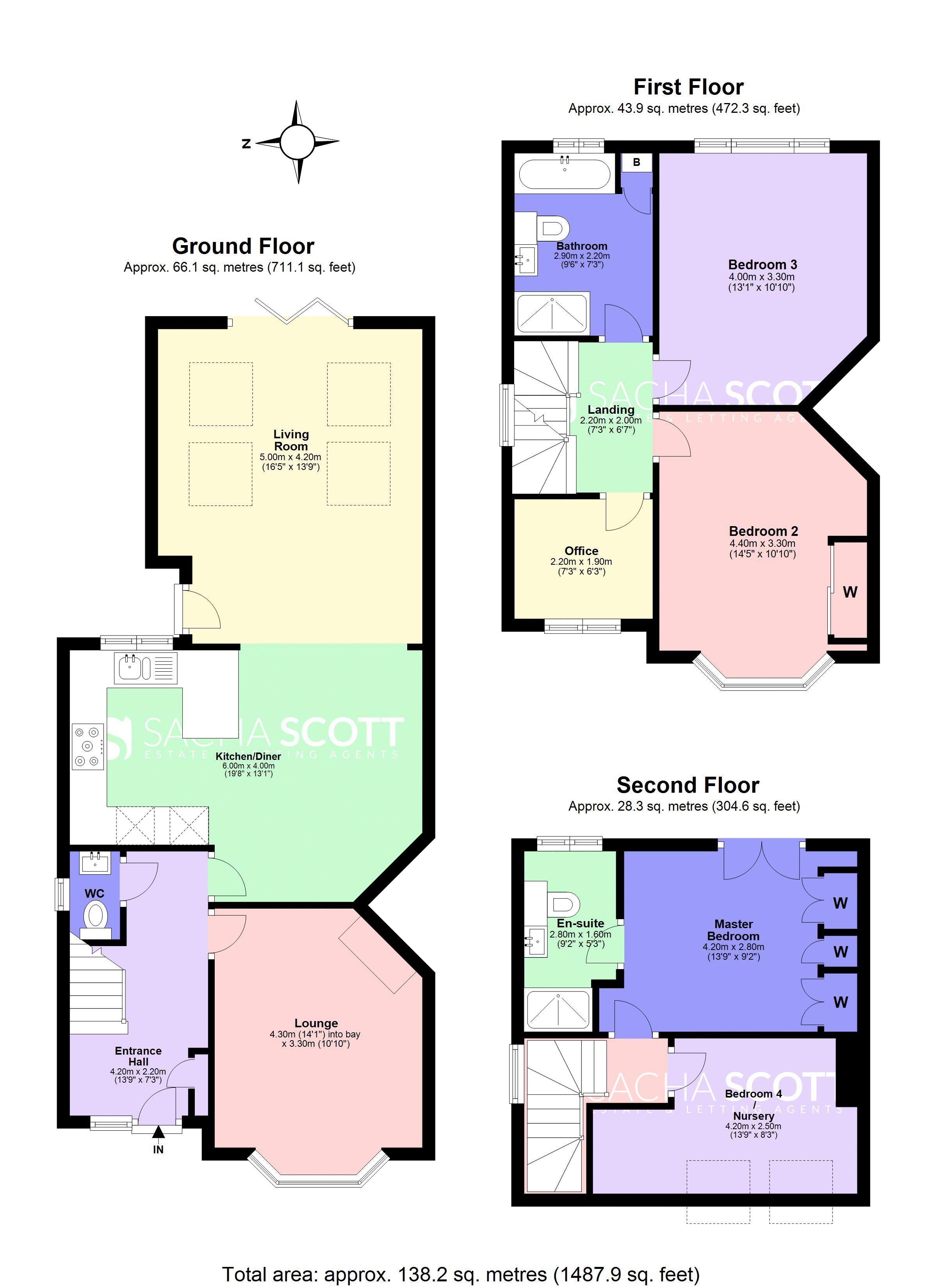 4 Bedrooms Semi-detached house to rent in Raeburn Avenue, Berrylands, Surbiton KT5