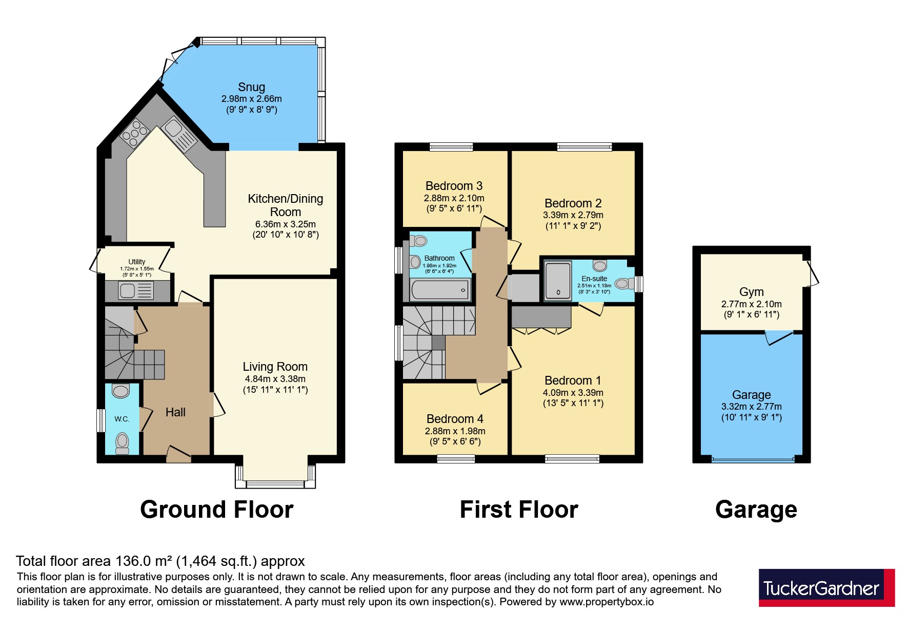 5, Woodlark Drive, Cambridgeshire floorplan