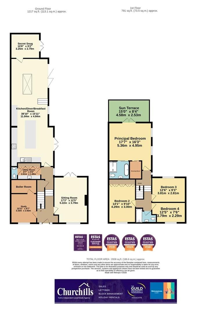 55A, Uppleby, York floorplan