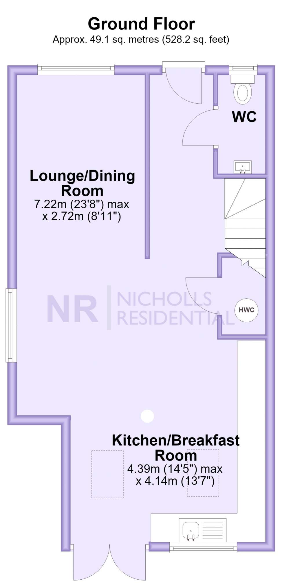 10a, Church Rise, Chessington floorplan