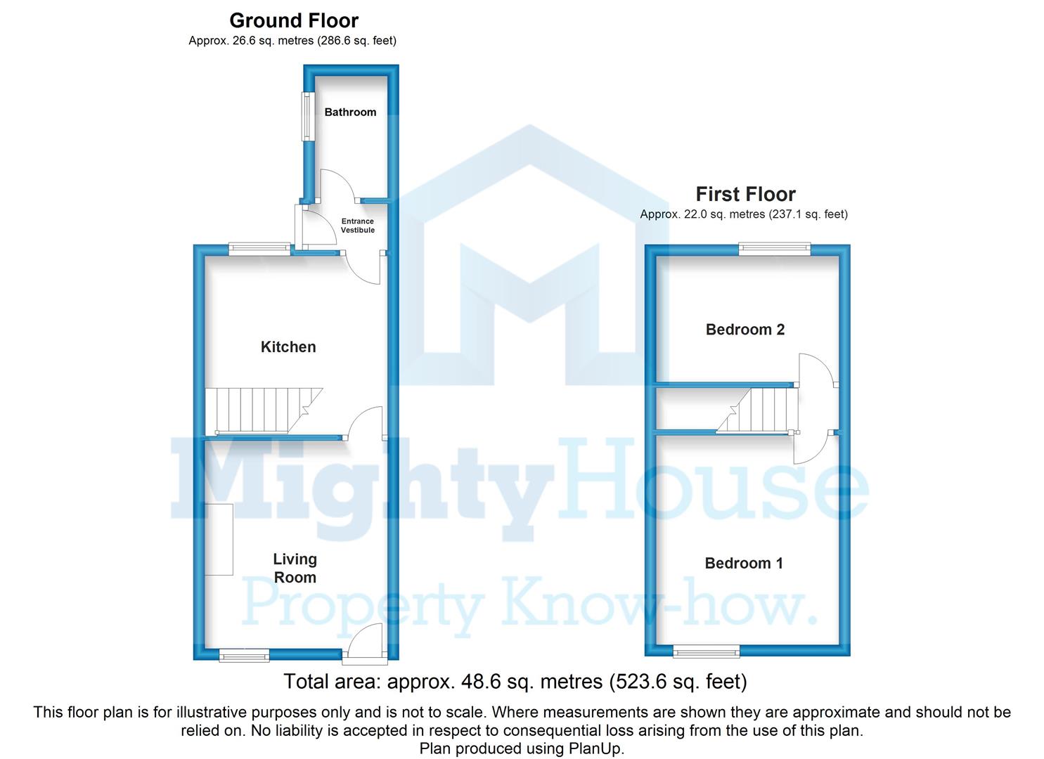 2 Bedrooms  to rent in Elgin Street, Lancaster LA1