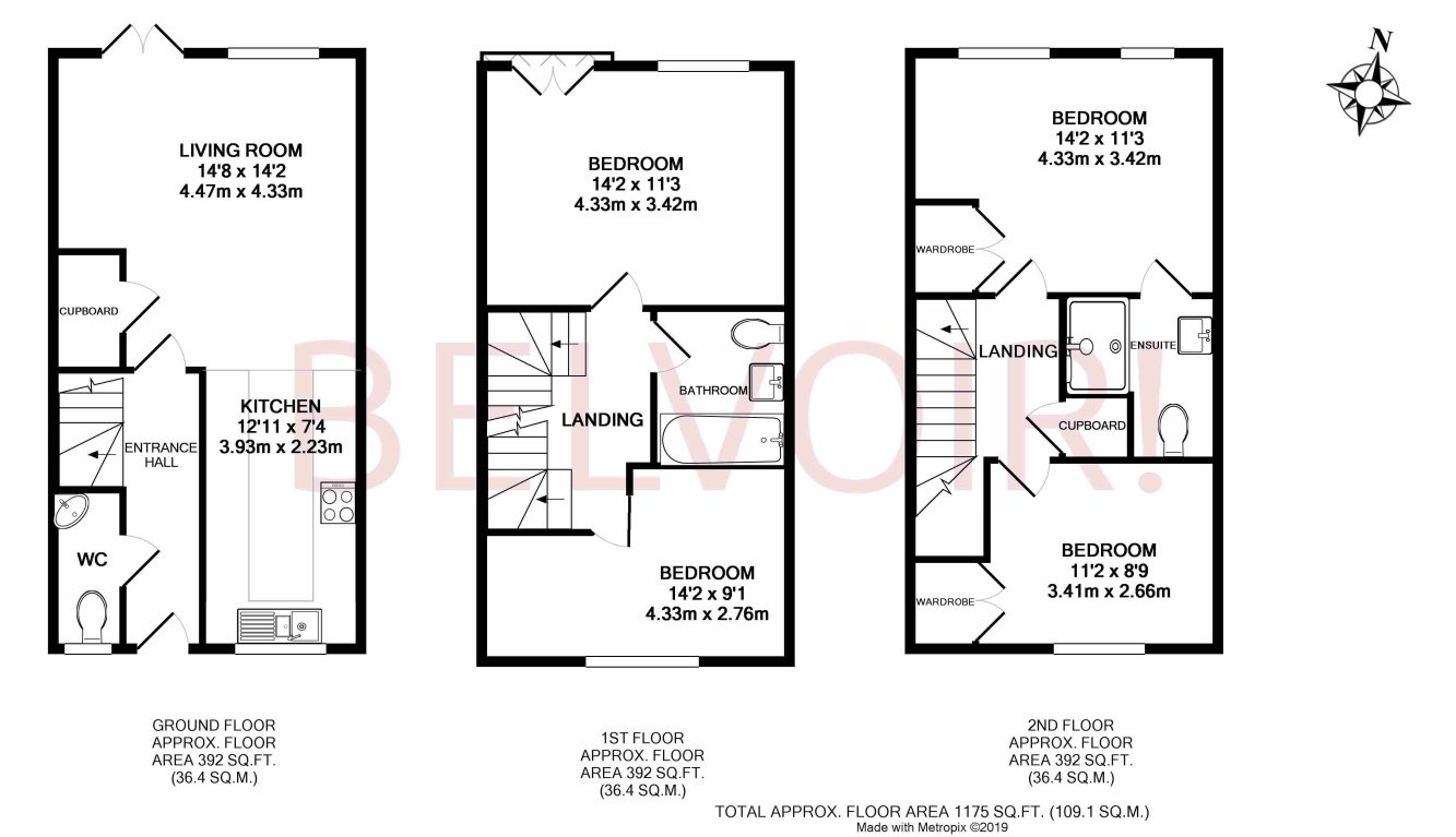 4 Bedrooms Terraced house to rent in Skippetts Gardens, Basingstoke RG21