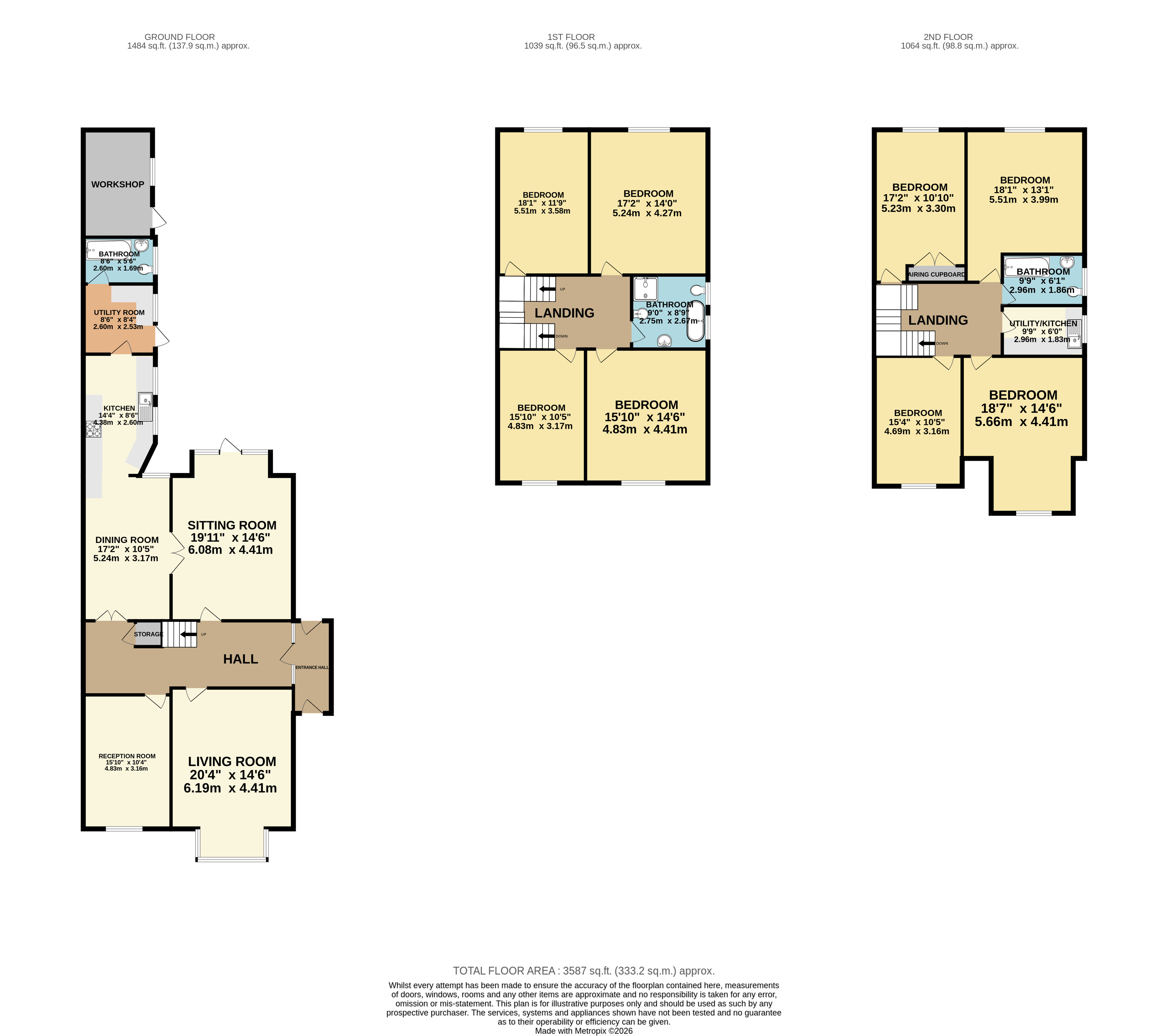 63, Westbury Road, Bristol floorplan