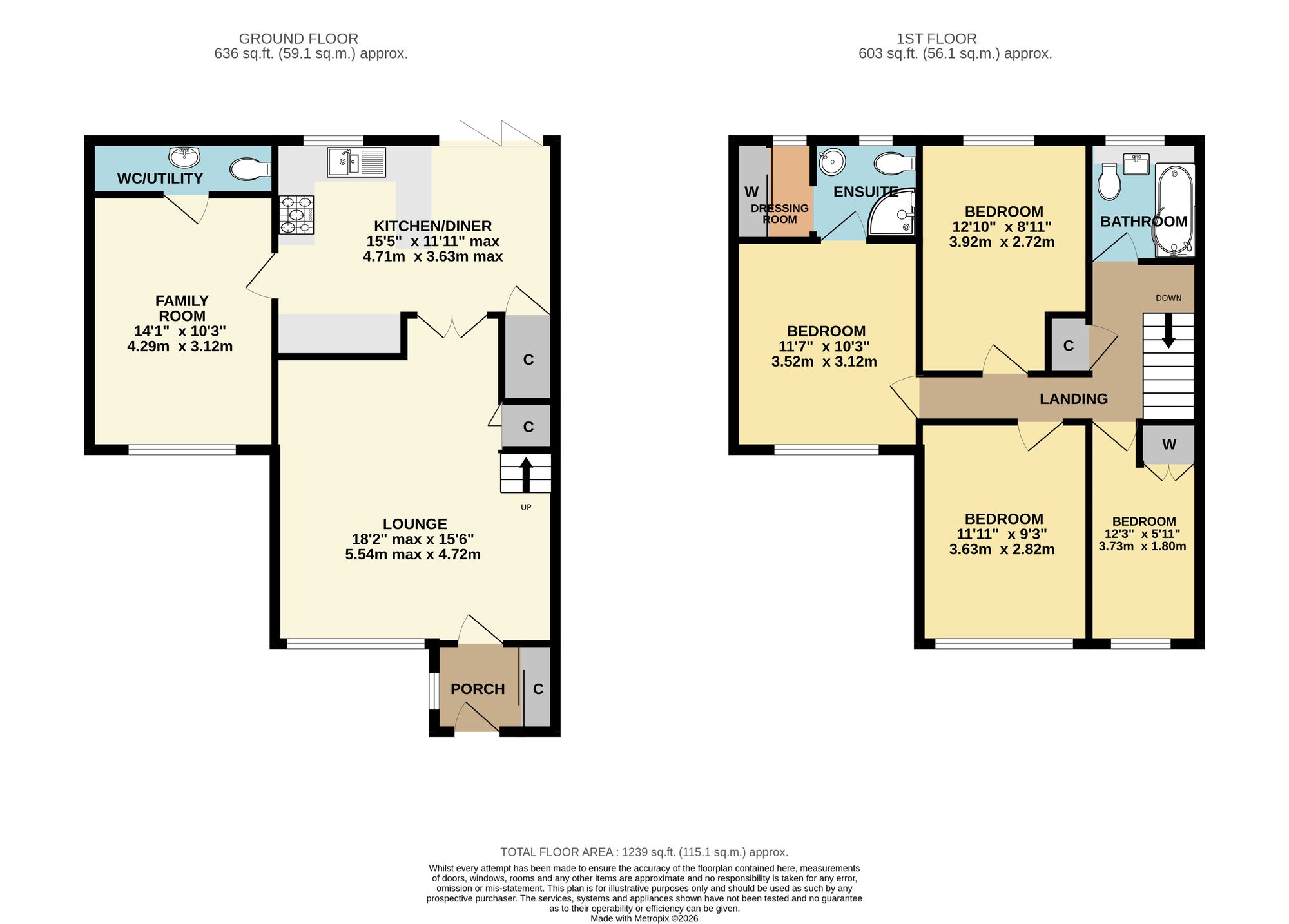 24, Epping Close, Southampton floorplan