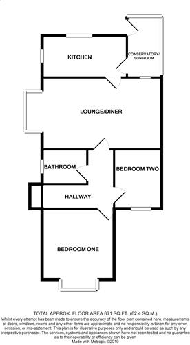 2 Bedrooms Detached bungalow for sale in Flowery Leys Lane, Alfreton DE55