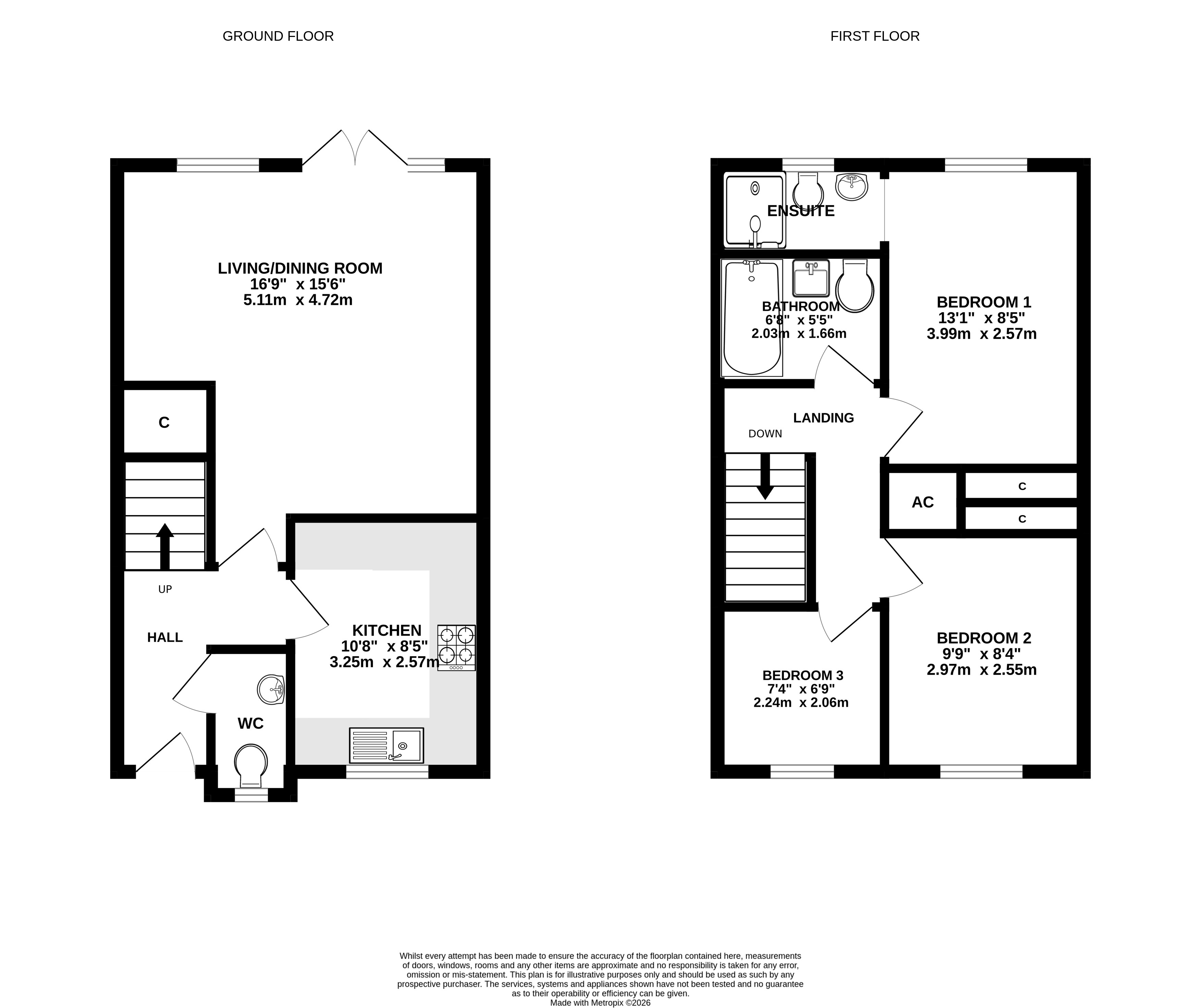 10, Toll Gate, Taunton floorplan