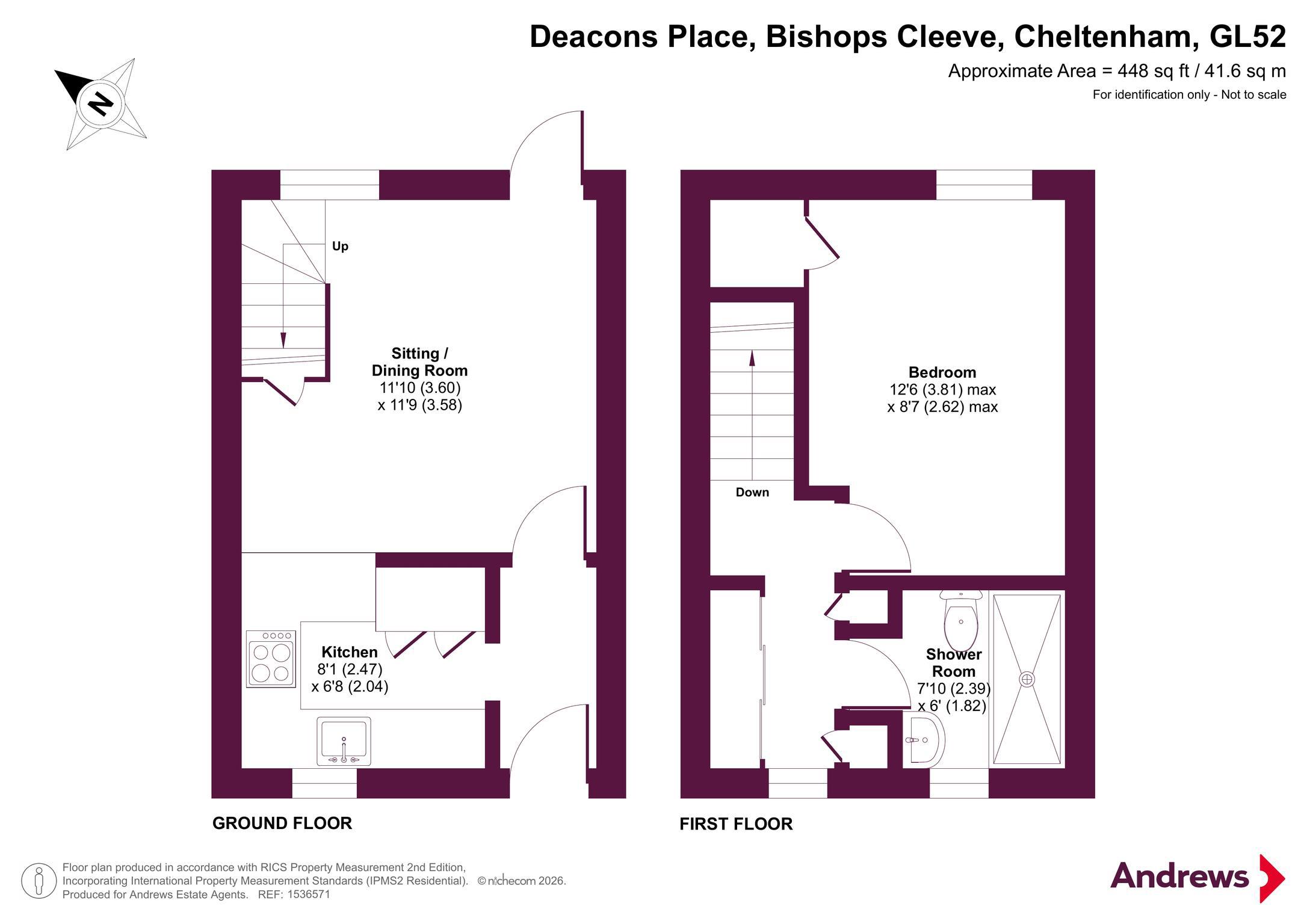 Deacons Place, Cheltenham floorplan