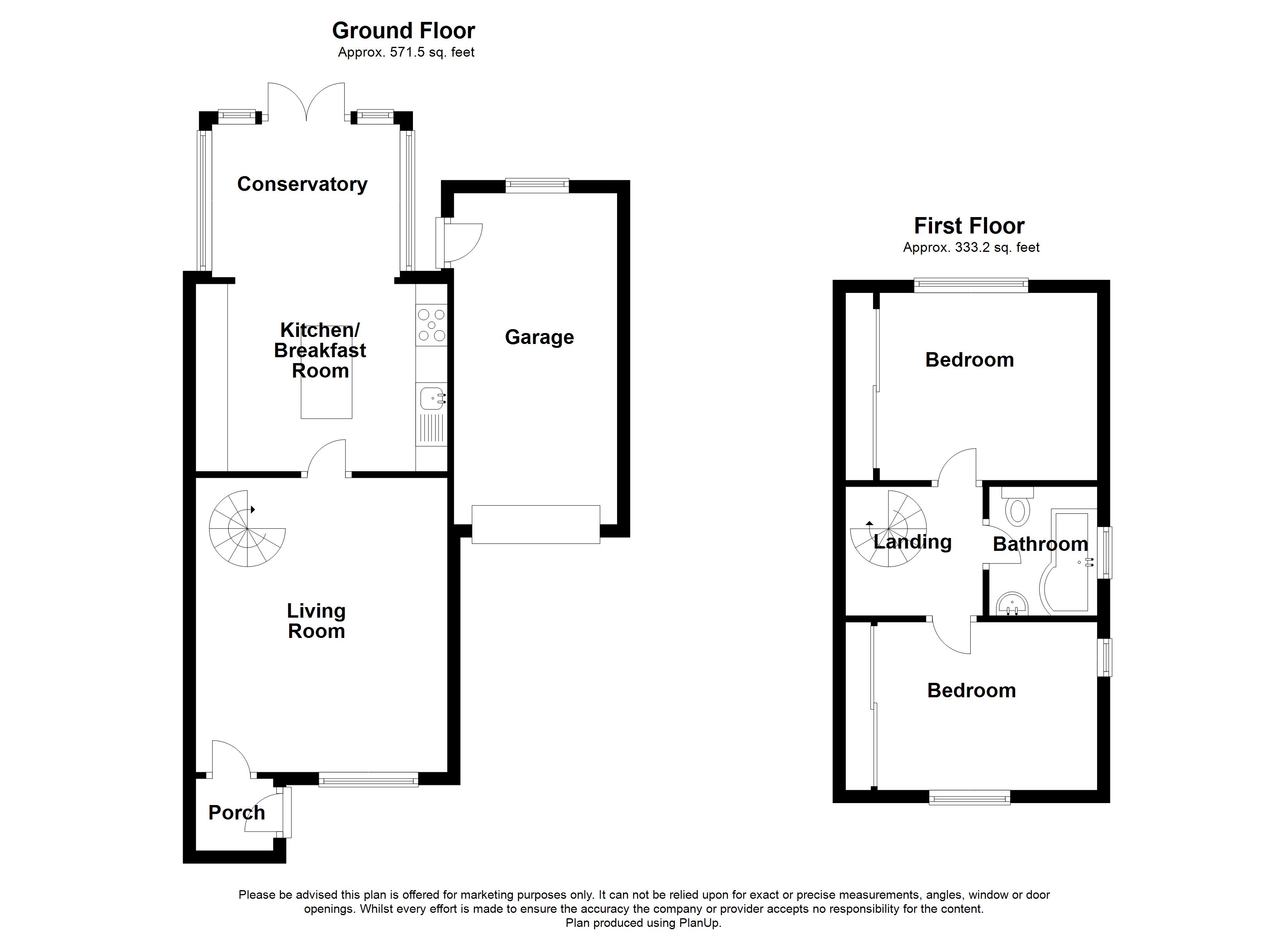 Harvesters Close, Rainham, Gillingham, Kent ME8, 2 bedroom semi