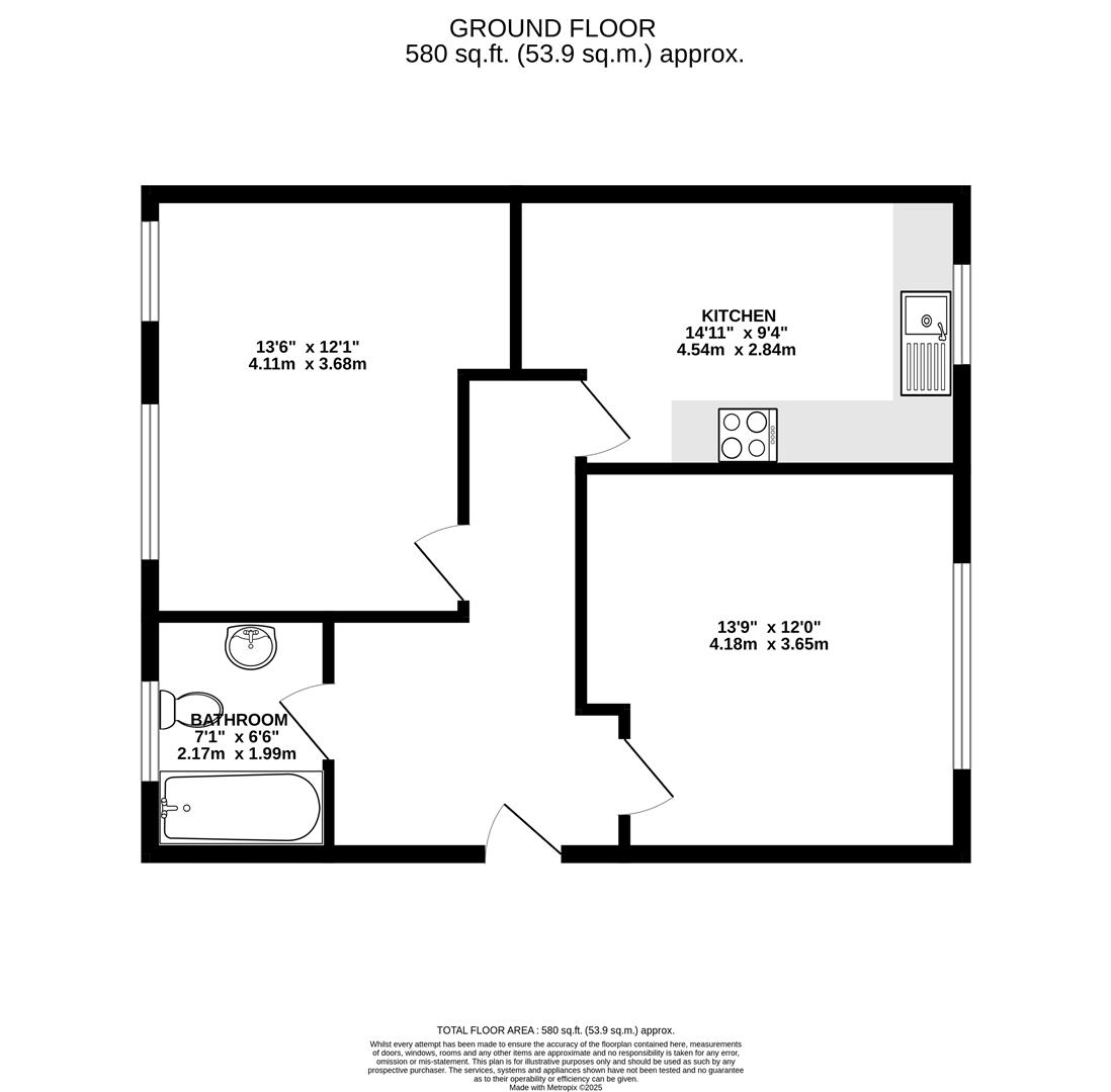 38, Charles Street, Croydon floorplan