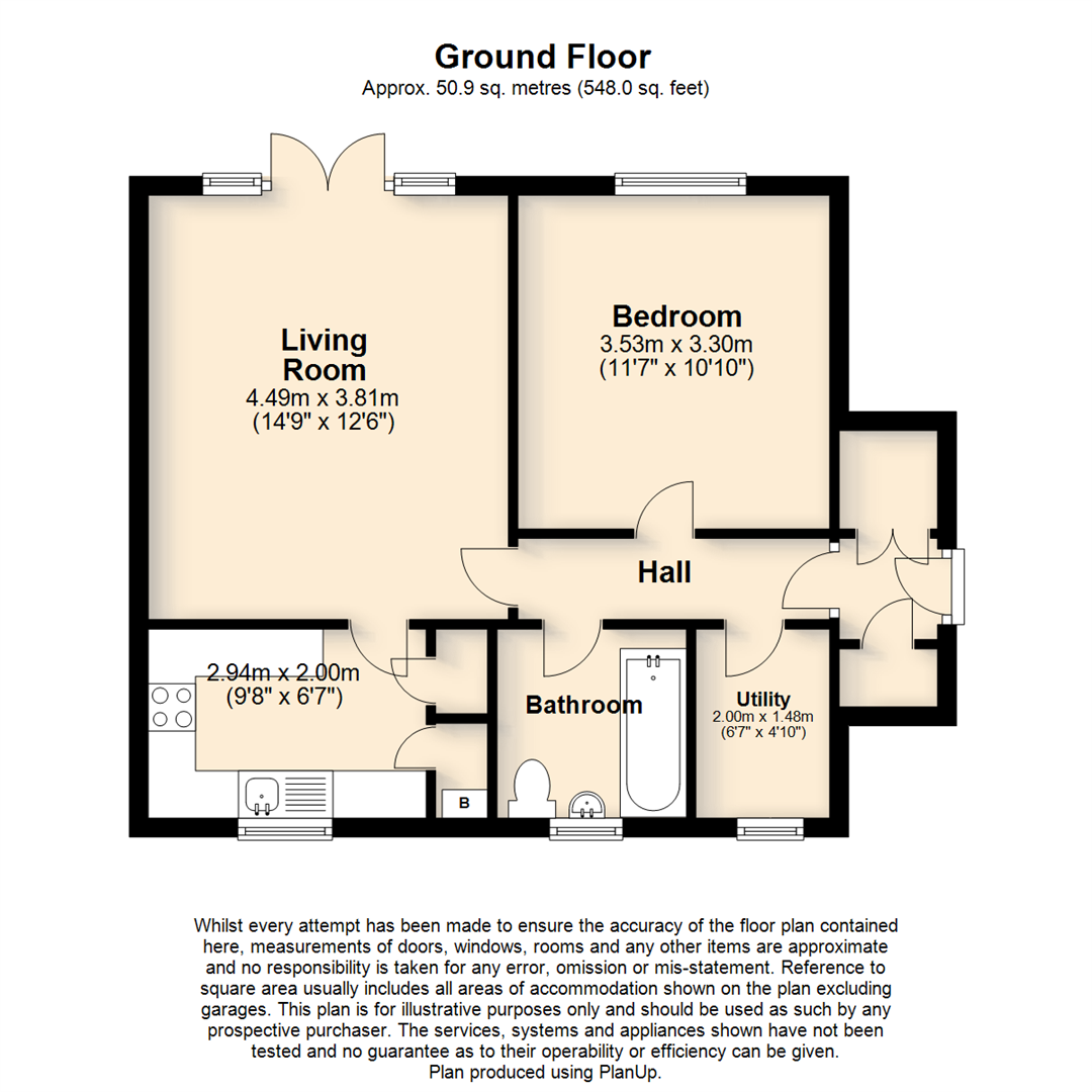 1 Bedrooms Flat for sale in Essenden Court, Stony Stratford, Milton Keynes MK11