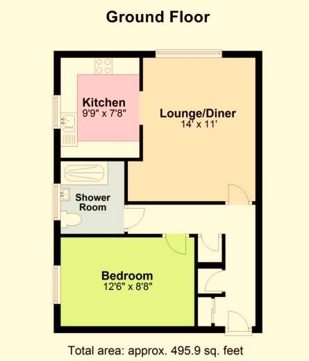 6  Southlands Court, St. Giles Close, Shoreham-By-Sea floorplan