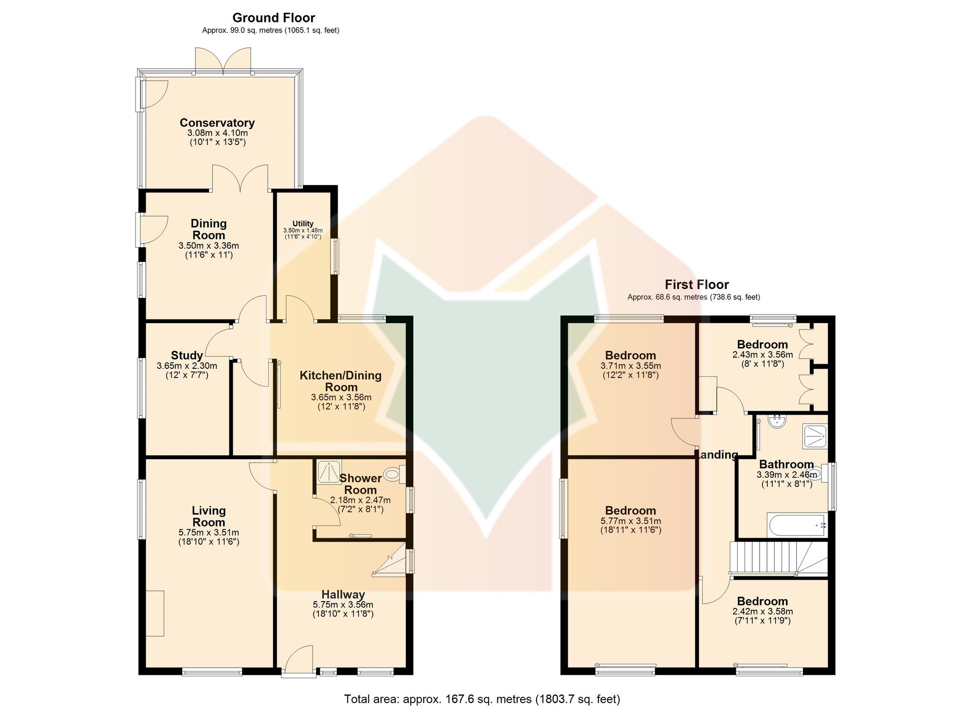 Gainslea Kexby Lane, Gainsborough floorplan
