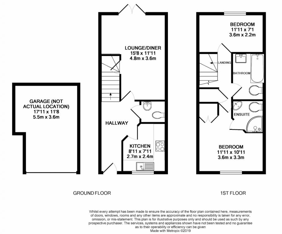 2 Bedrooms Terraced house for sale in Kestrel Close, Ash Vale GU12