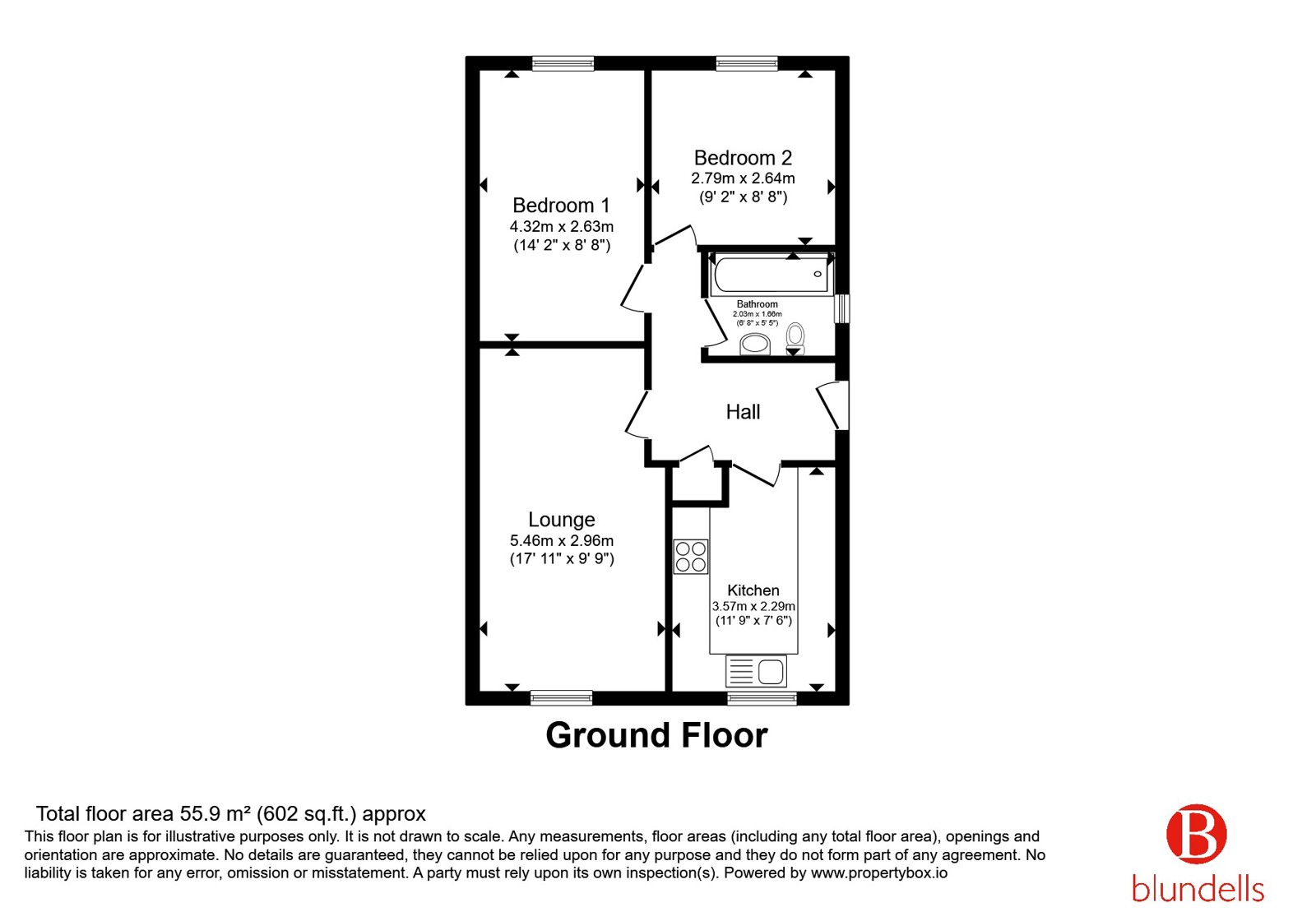 Galley Drive, Sheffield floorplan