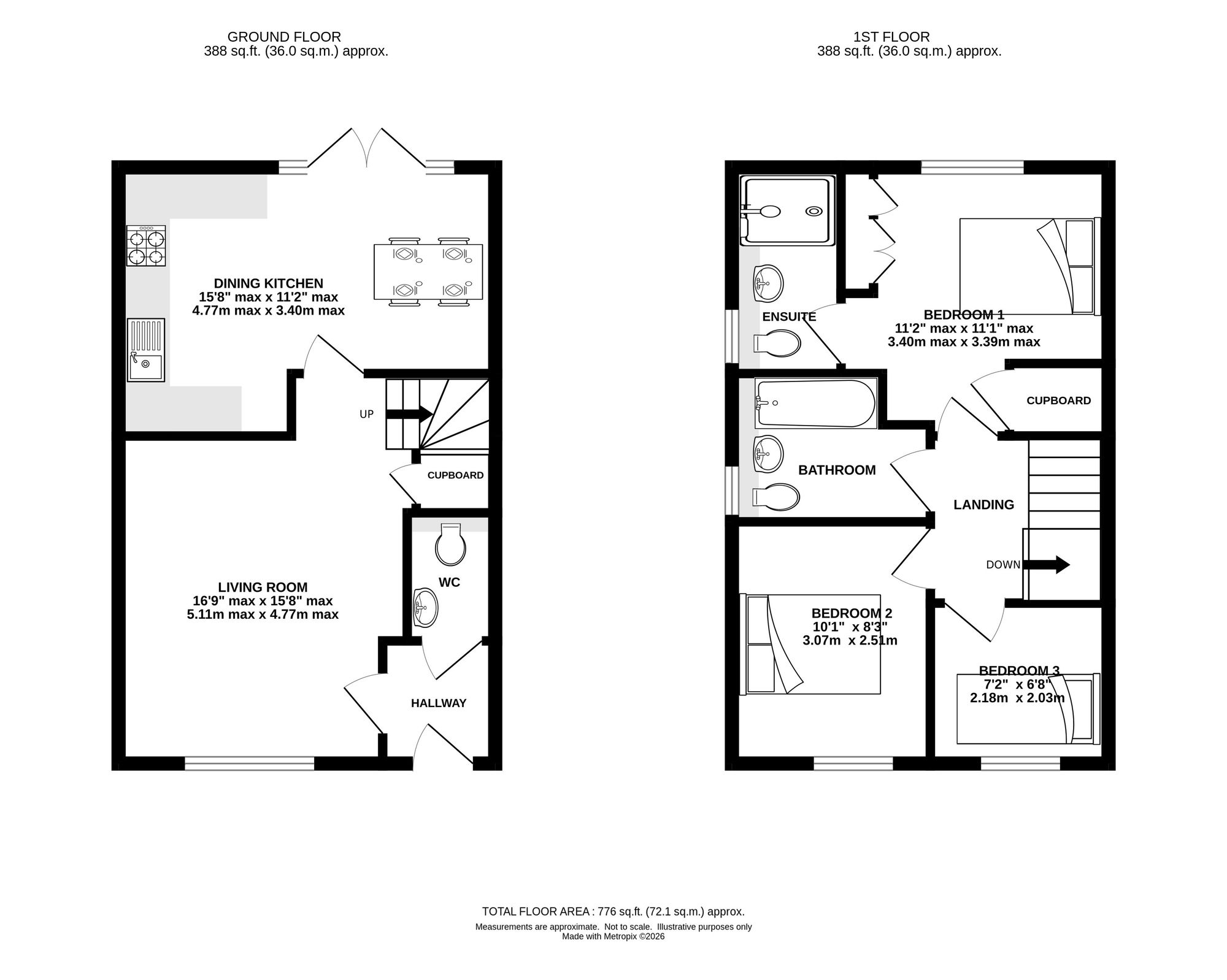 49 Wildgoose Avenue, Knutsford floorplan