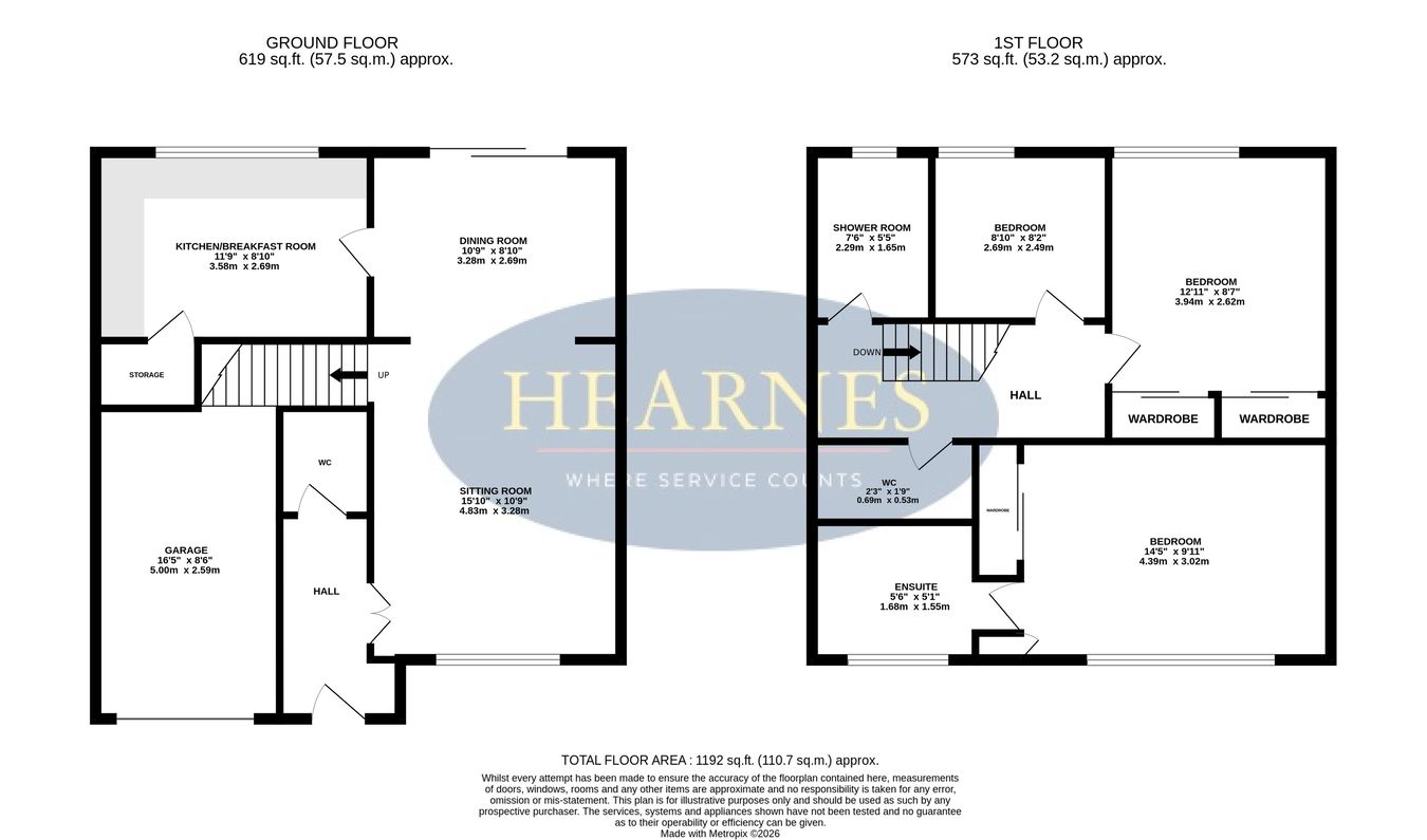 2, St Ives Gardens, Bournemouth floorplan