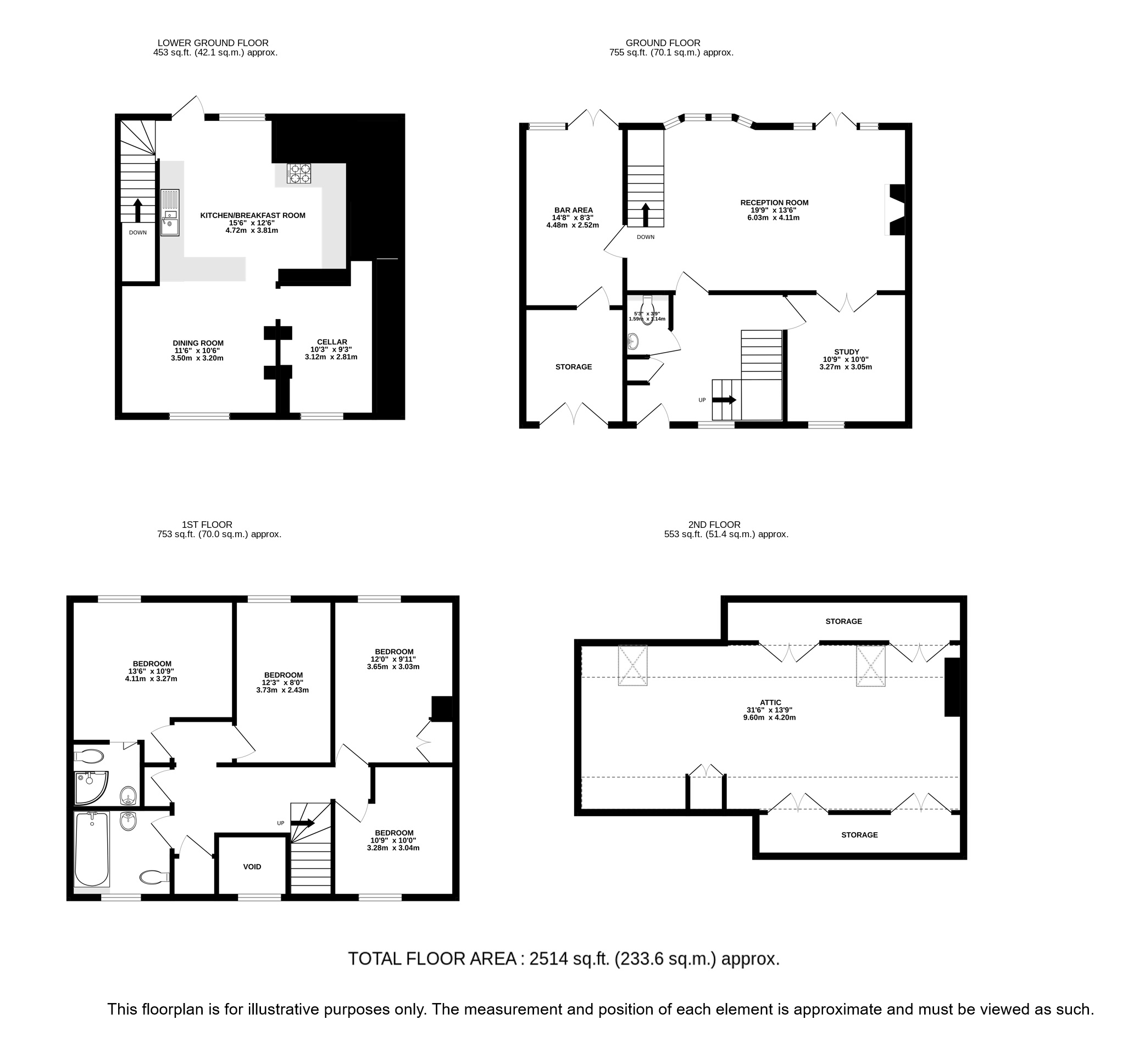 5, Albert Street, Hertfordshire floorplan