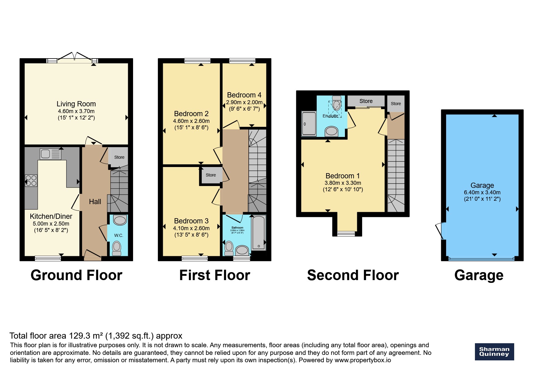 18, Boughton Lane, Wellingborough floorplan