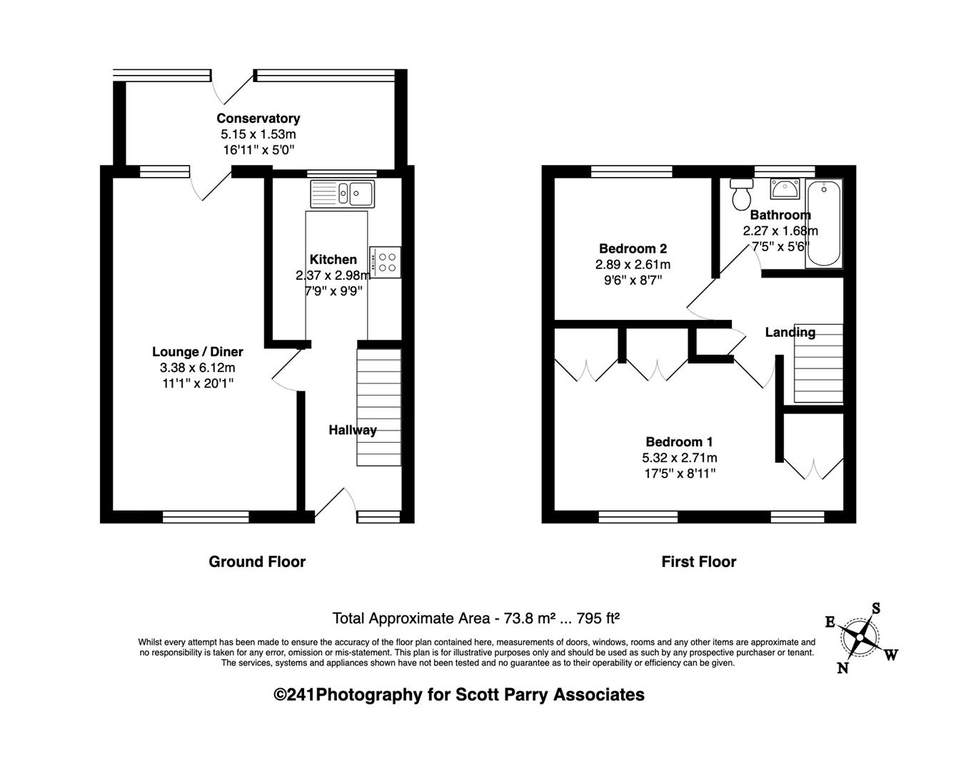 3, Barton Mews, Saltash floorplan