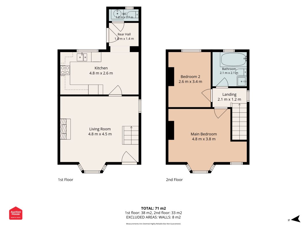27 Tynevale Terrace Lemington, Newcastle upon Tyne floorplan