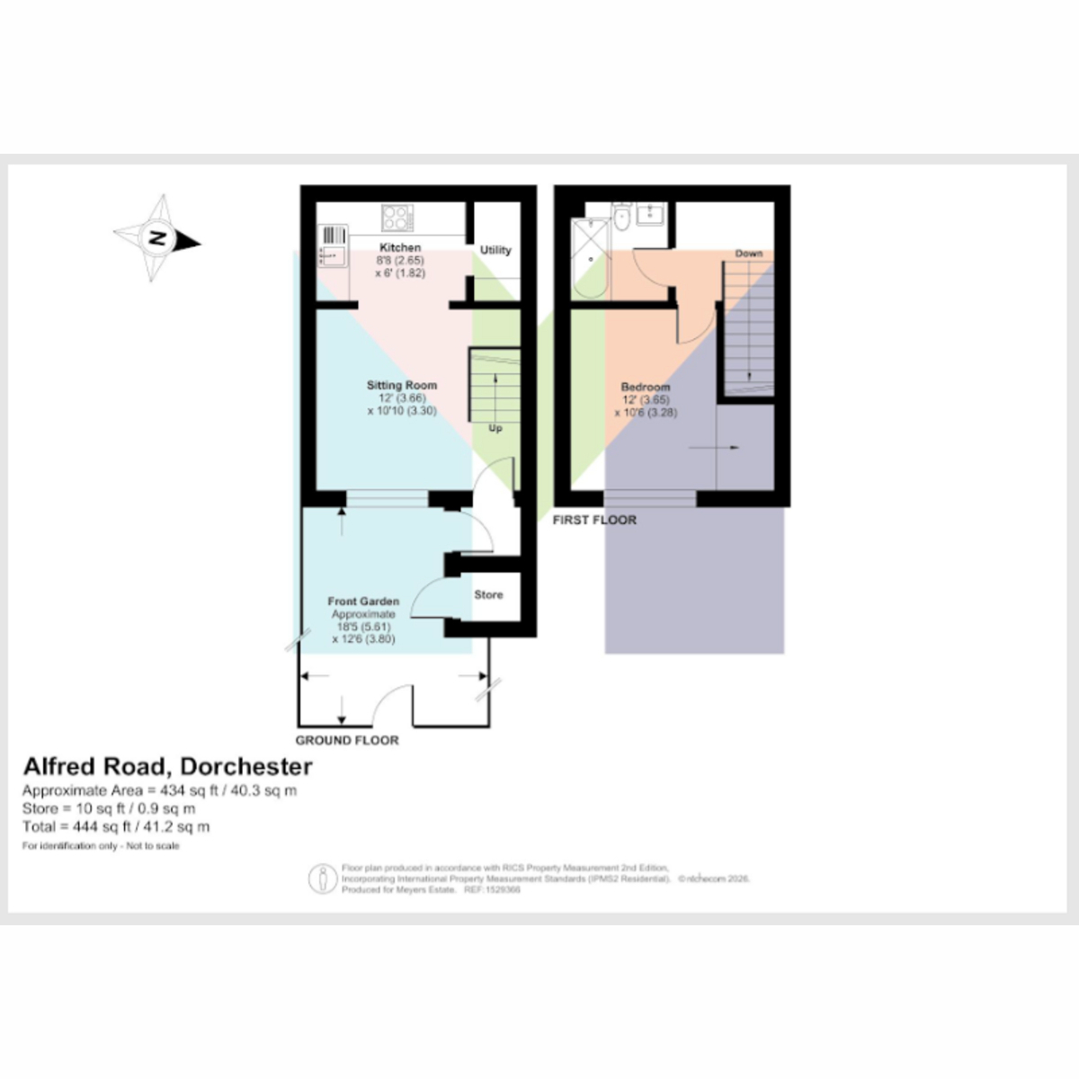 Alfred Road, Dorchester floorplan