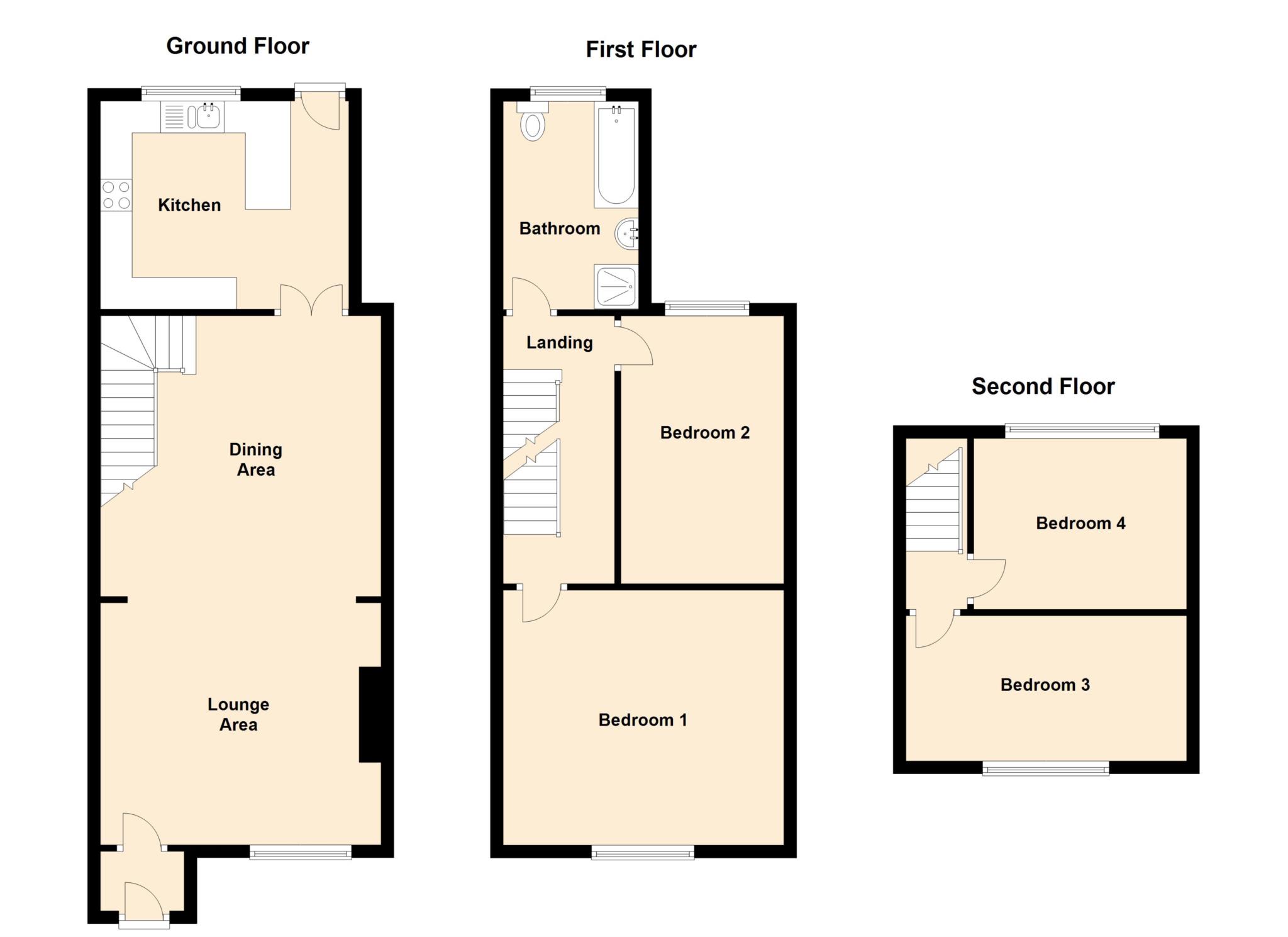 4 Bedrooms Terraced house for sale in Manchester Road, Shaw, Oldham OL2