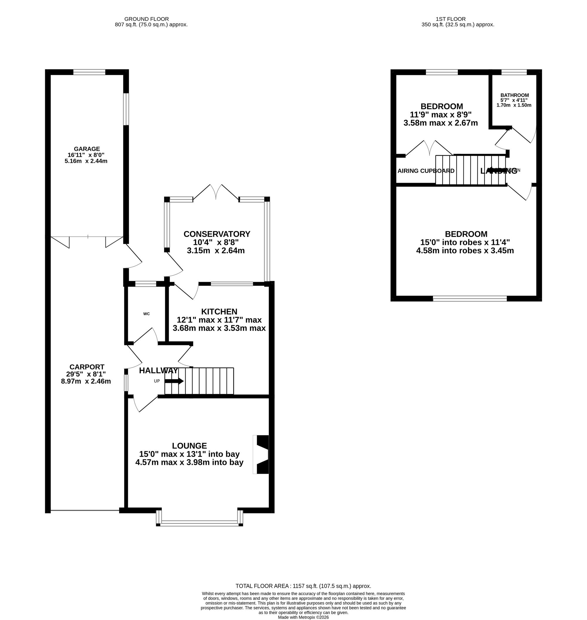 1 Wingfield Drive, Wilmslow floorplan