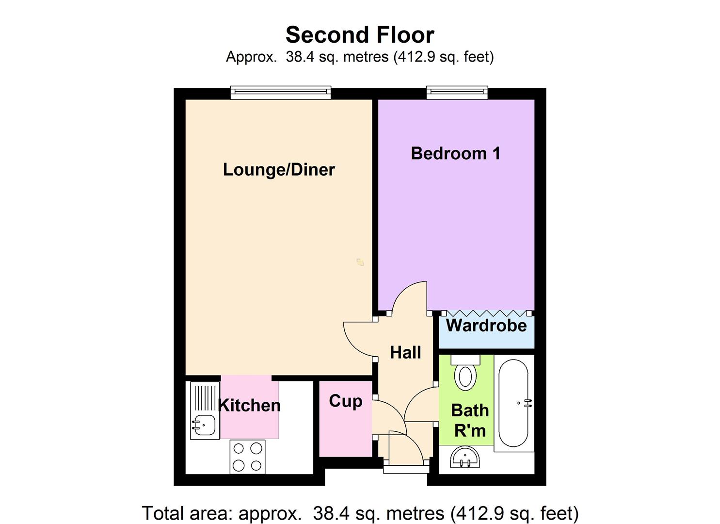 1 Bedrooms Flat for sale in Beech Court, Mapperley, Nottingham NG3