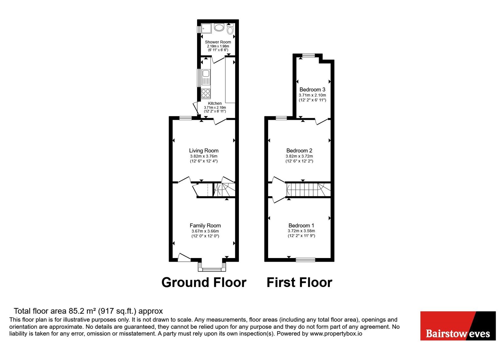 11, Ada Road, West Midlands floorplan